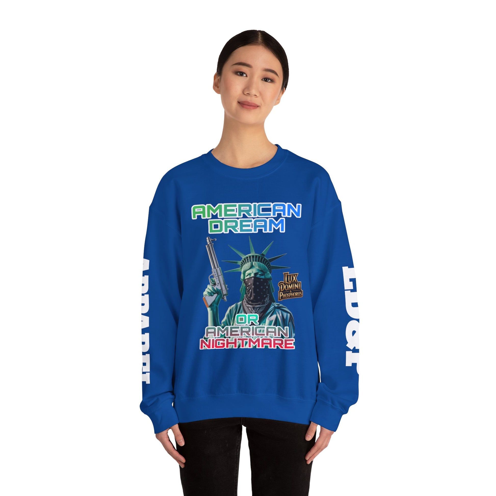 Sweatshirt - American Dream or Nightmare LD&P Apparel Design