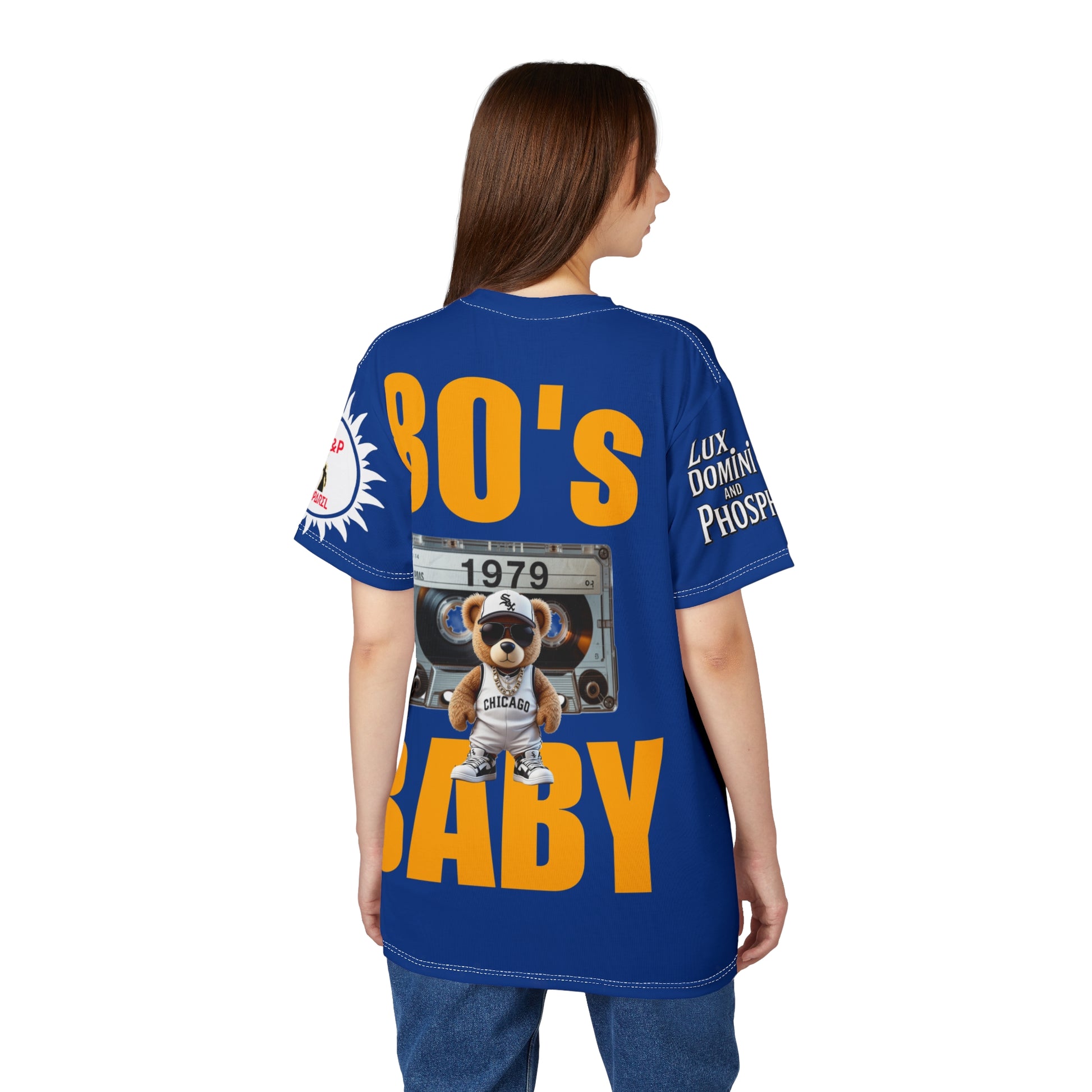 80s Baby Unisex Tee - Lux Domini and Phosphorus LD&P Apparel Design