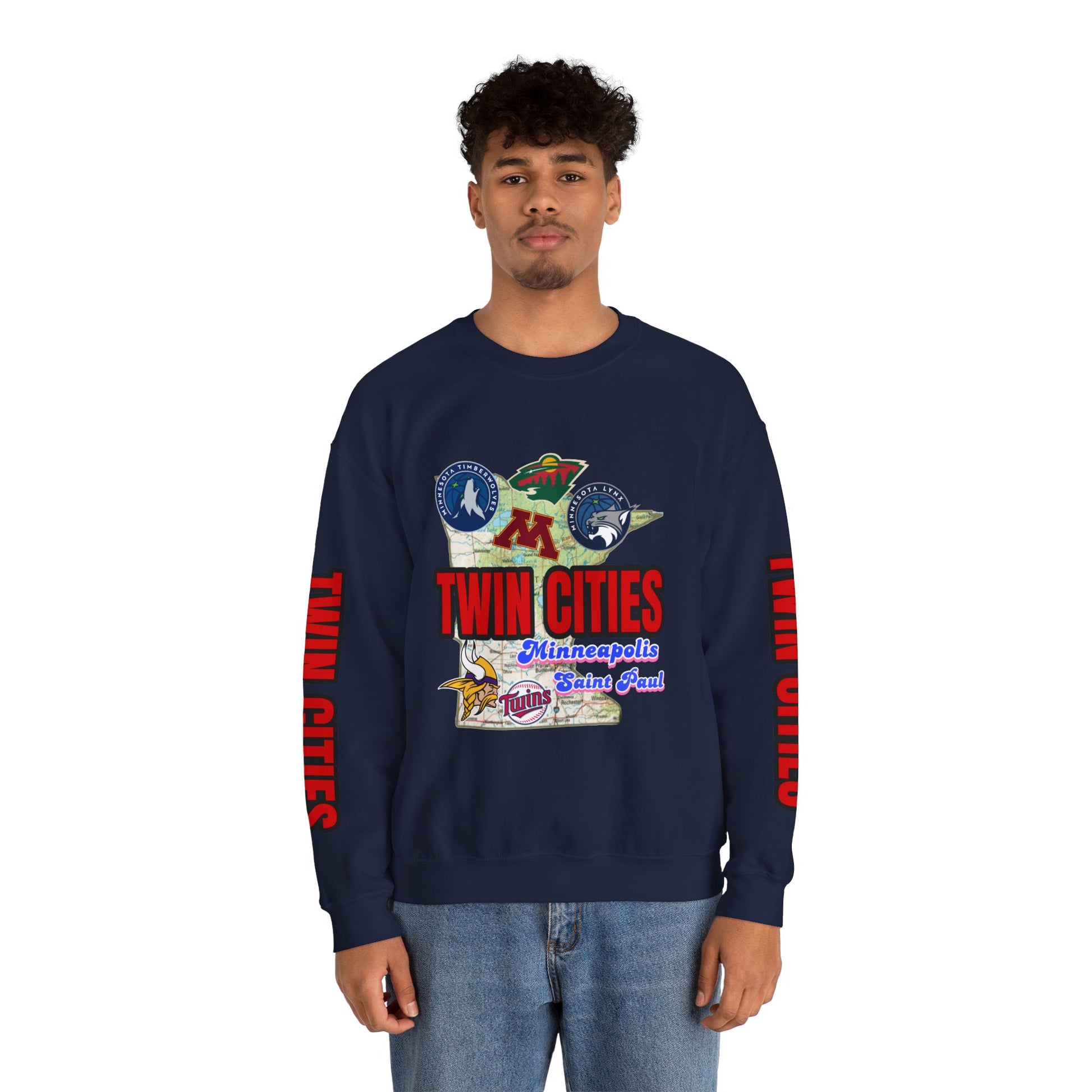 Crewneck Sweatshirt TWIN CITIES Urban Design