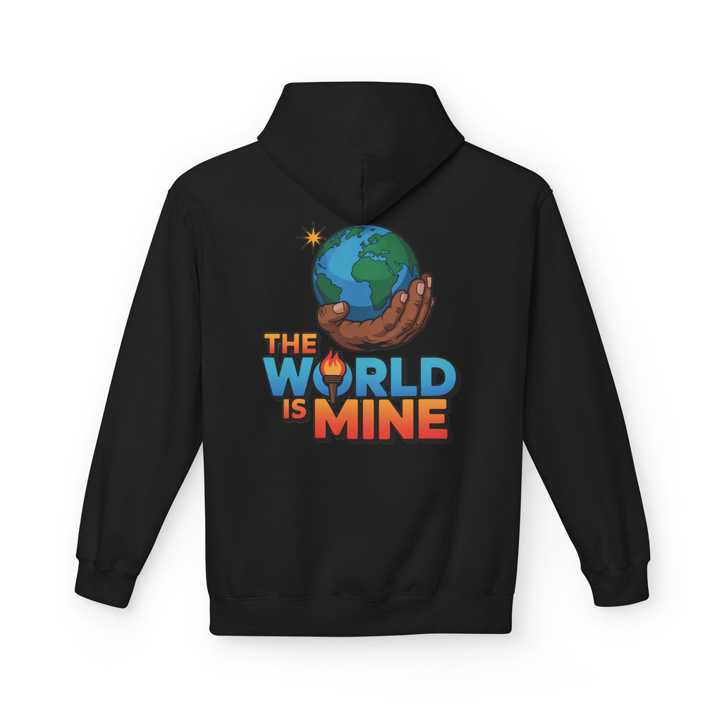 Hoodie Lux Domini and Phosphorus Design The World is Mine