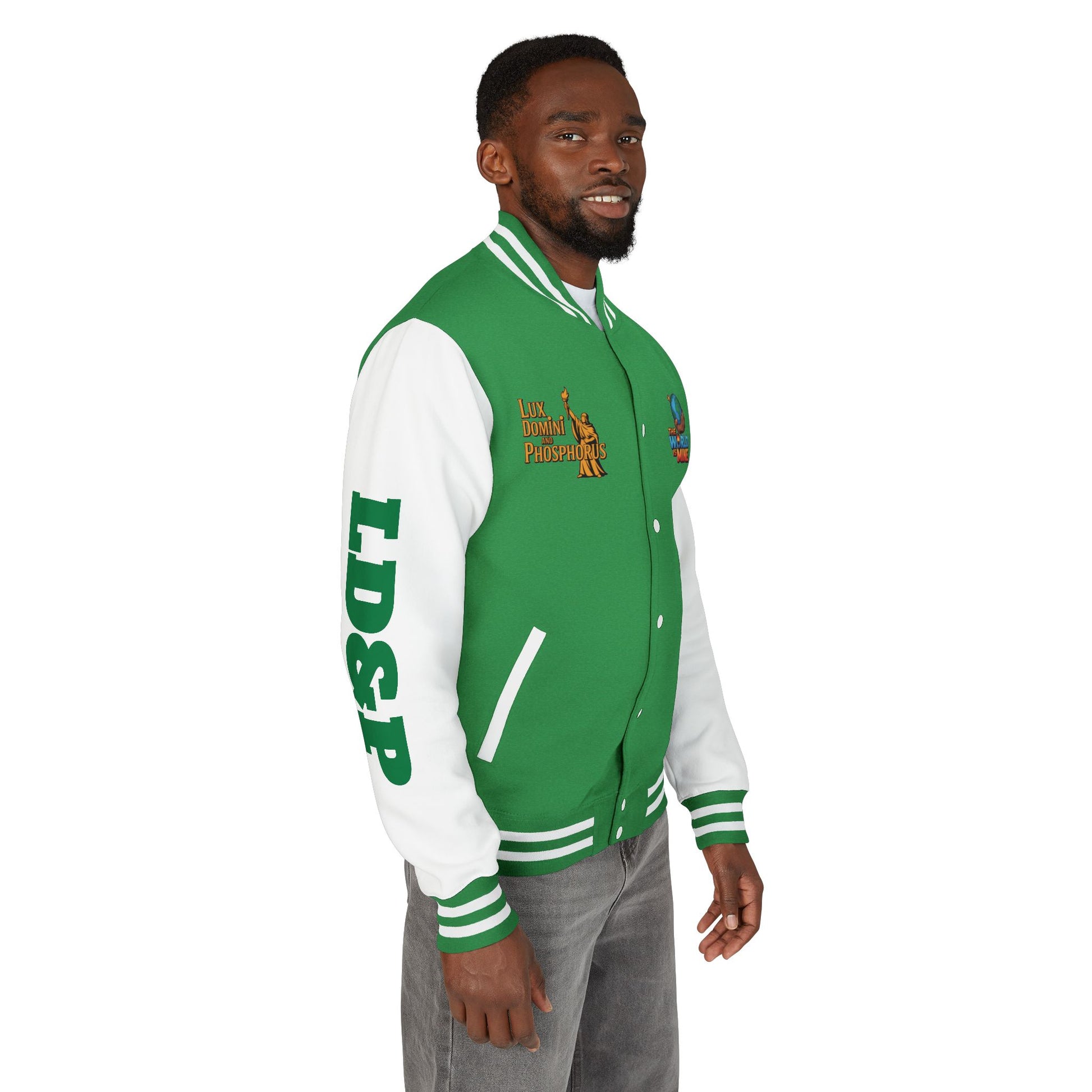 Letterman Jacket - The World is Mine LD&P APPAREL Design