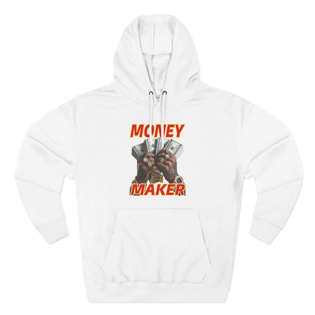 Fleece Hoodie - Money Maker Design