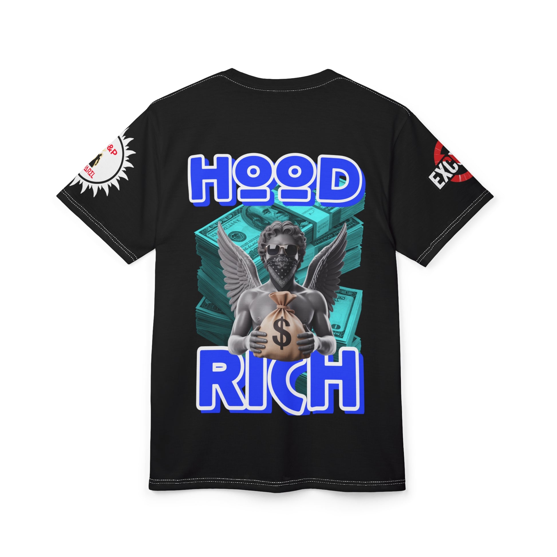 Hood Rich Graphic Tee LD&P APPAREL