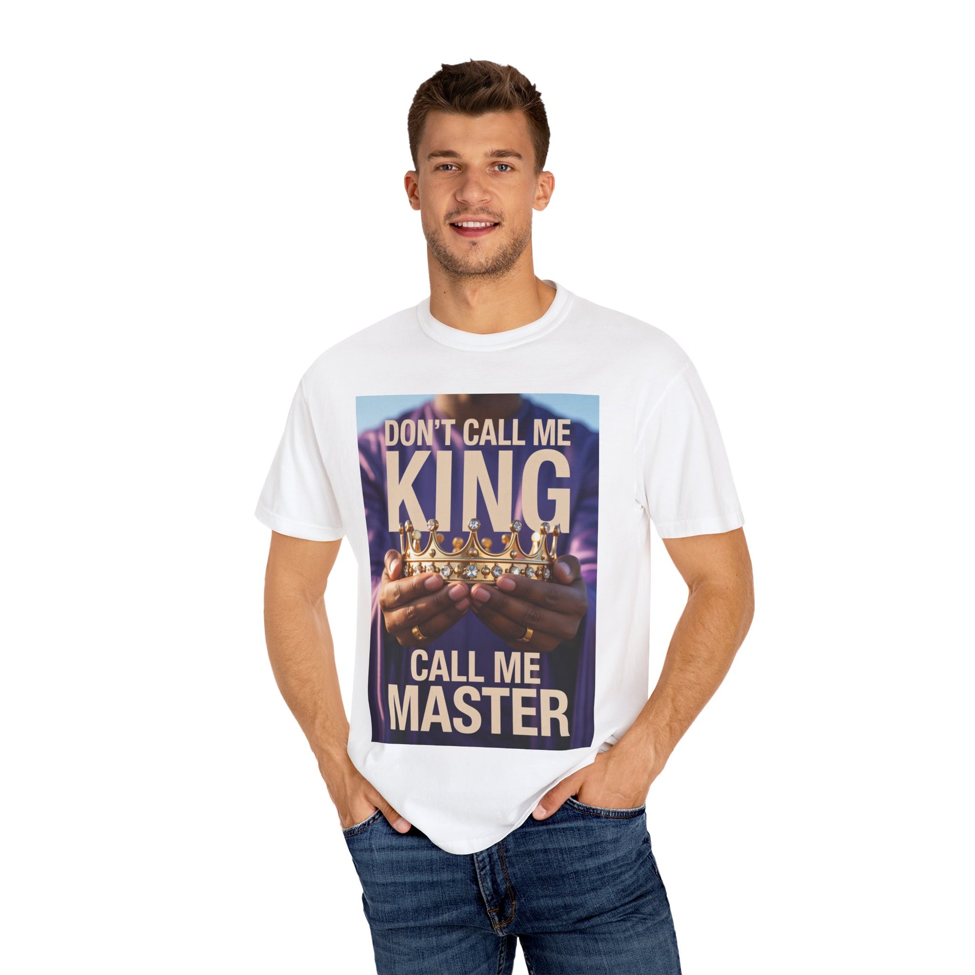 Unisex T-shirt Call Me Master Design