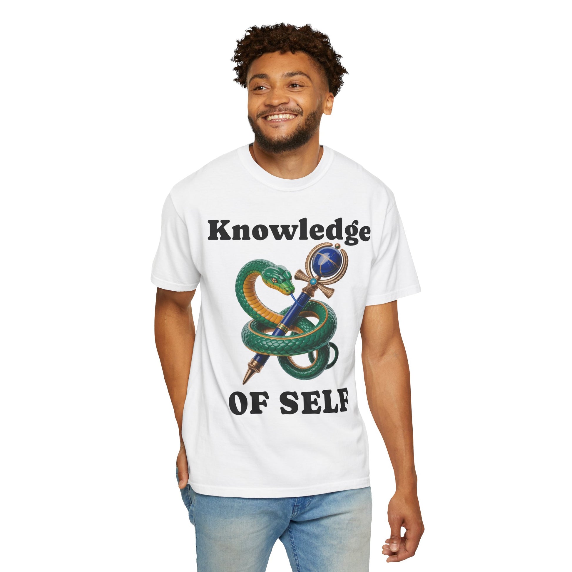 Kundalini Unisex T-shirt with Self Knowledge Design