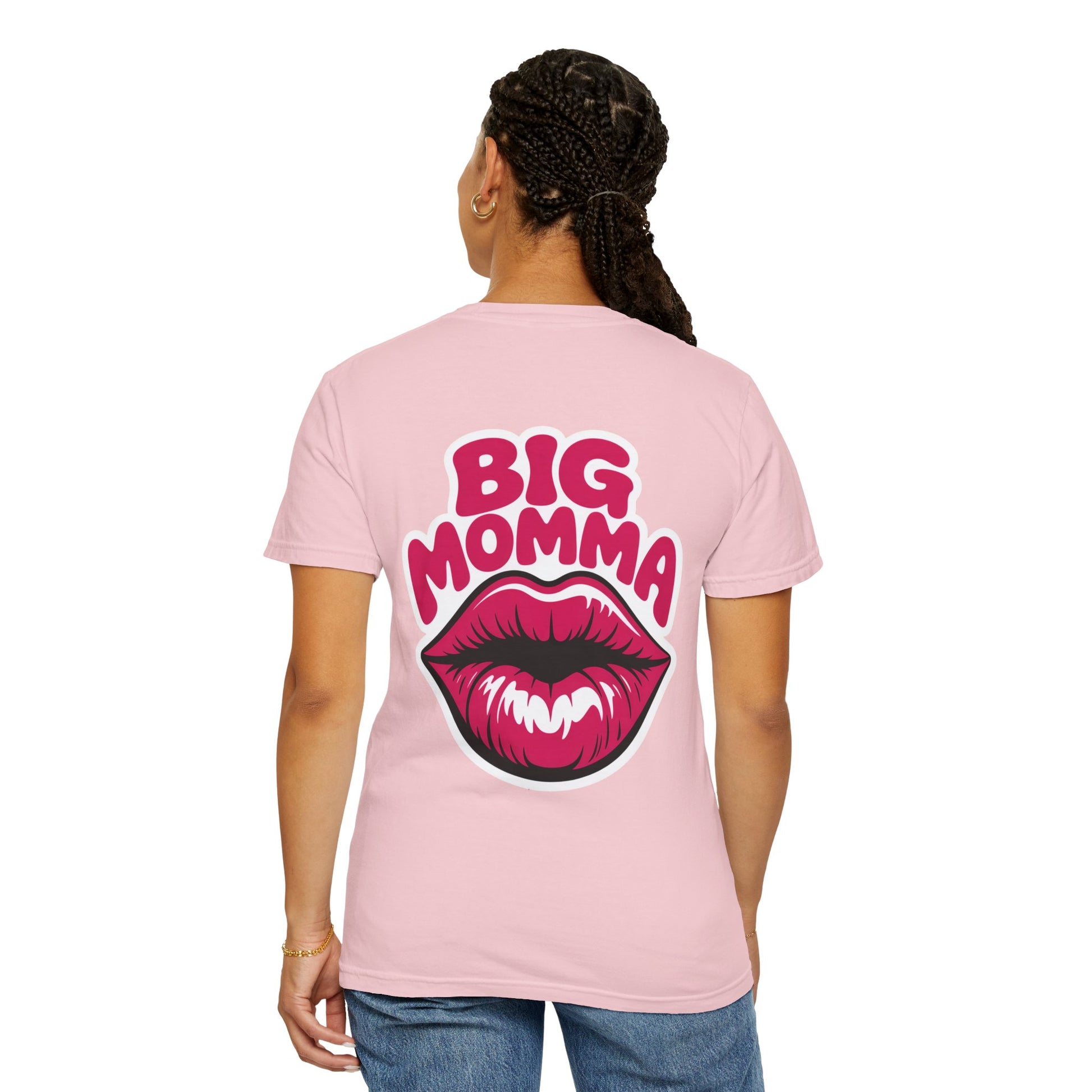 Dyed T-shirt - Big Moma Print