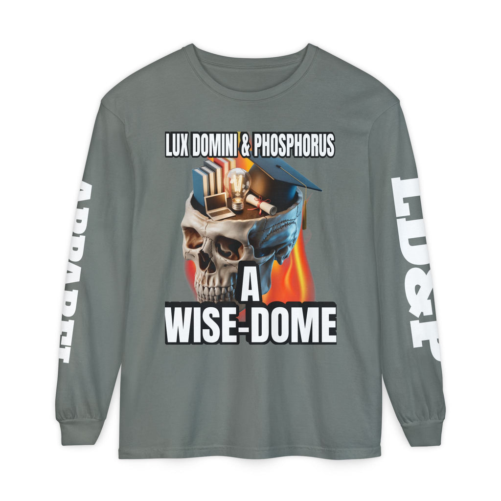'A Wise-Dome' LD&P APPAREL Long Sleeve Tee
