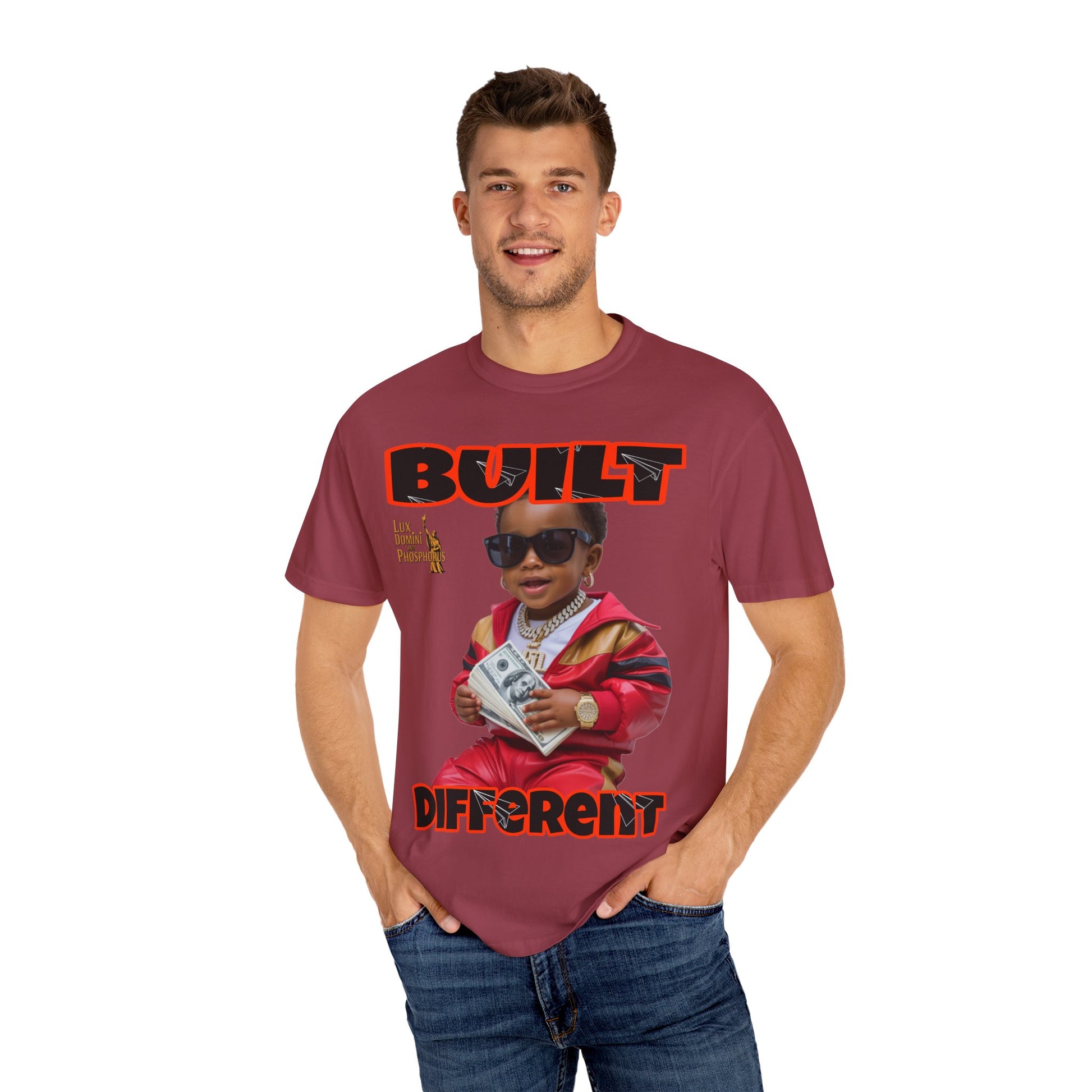 Garment-Dyed T-Shirt - Built Different LD&P Apparel