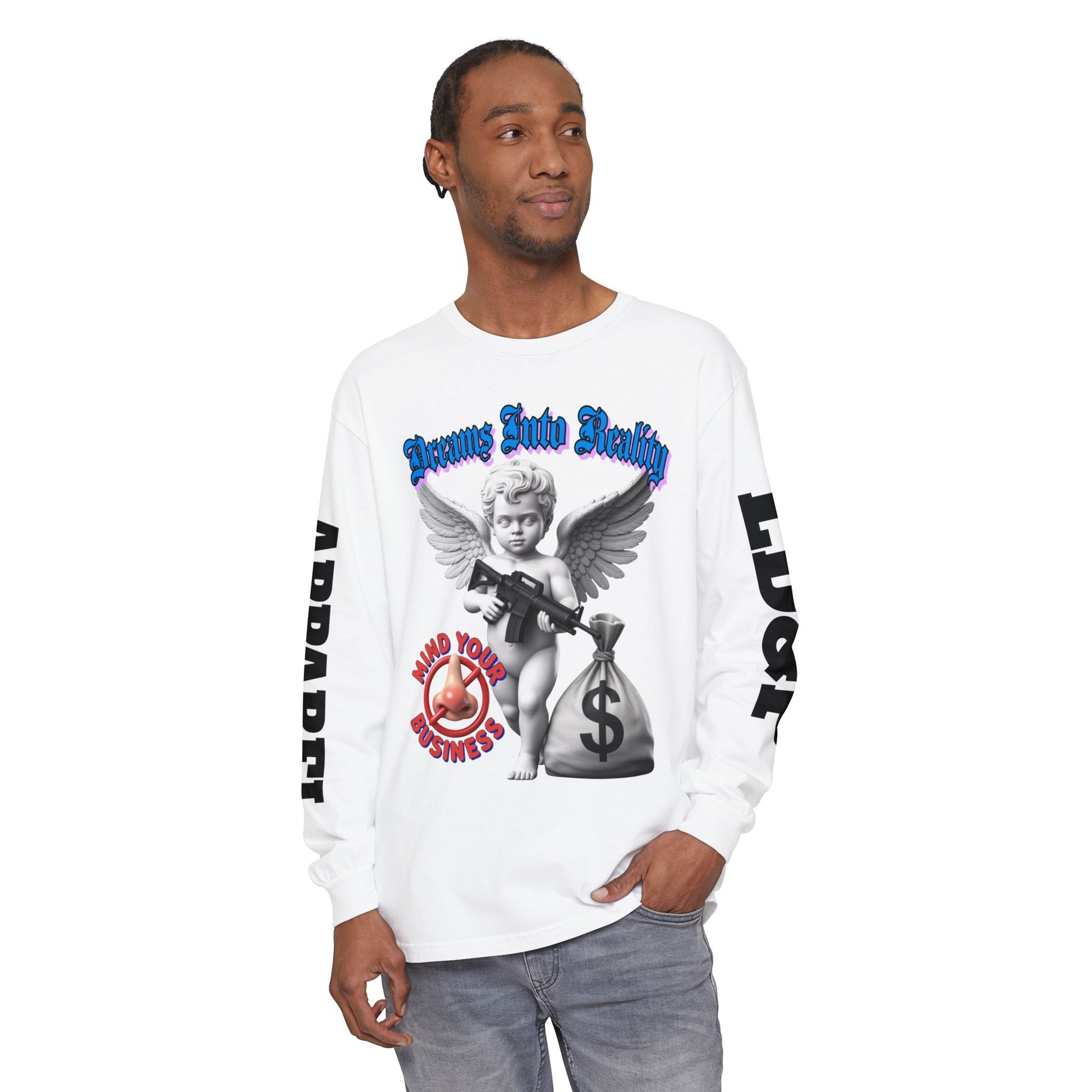 Garment-Dyed Long Sleeve T-Shirt Dreams Into Reality