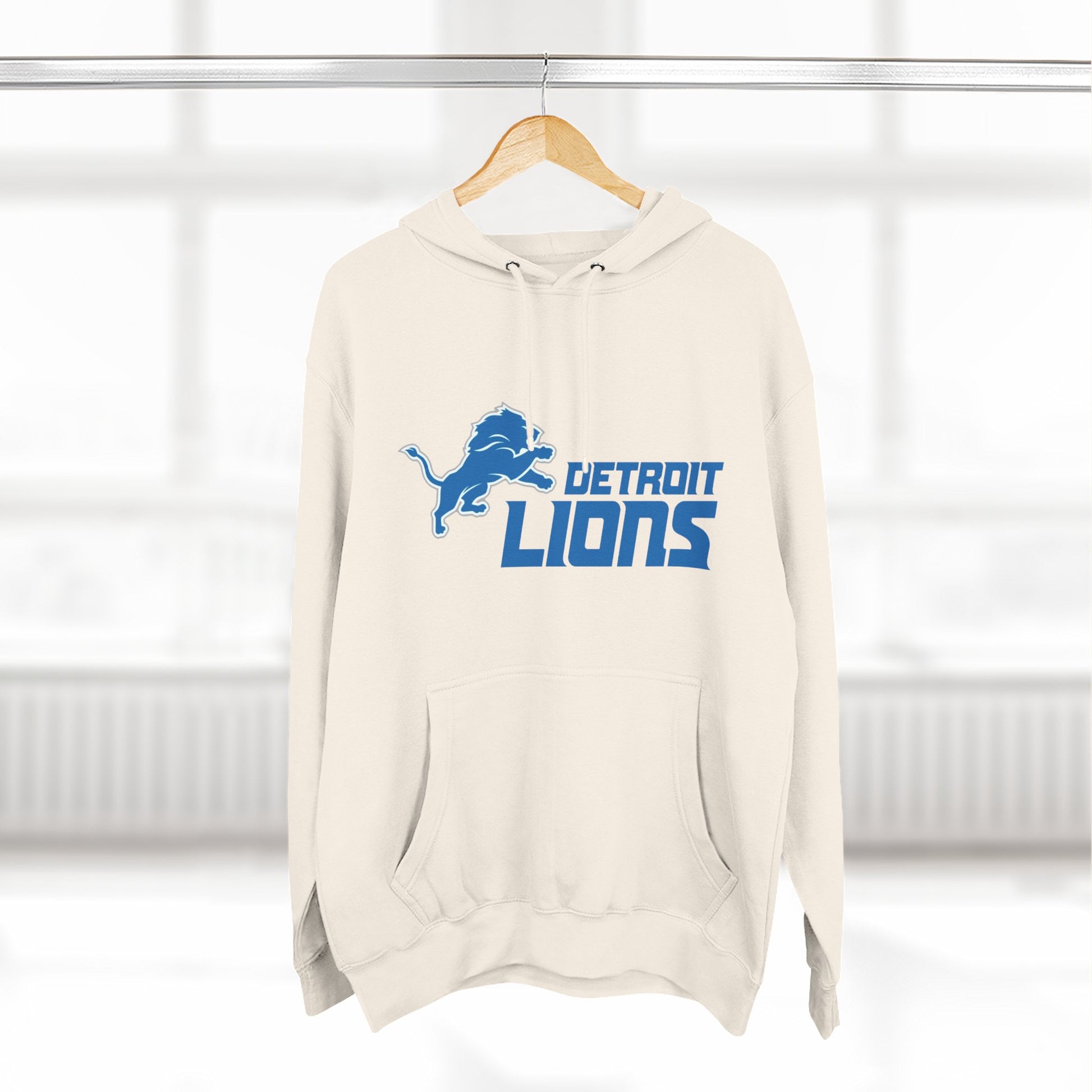Fleece Hoodie NFL Team DET Design
