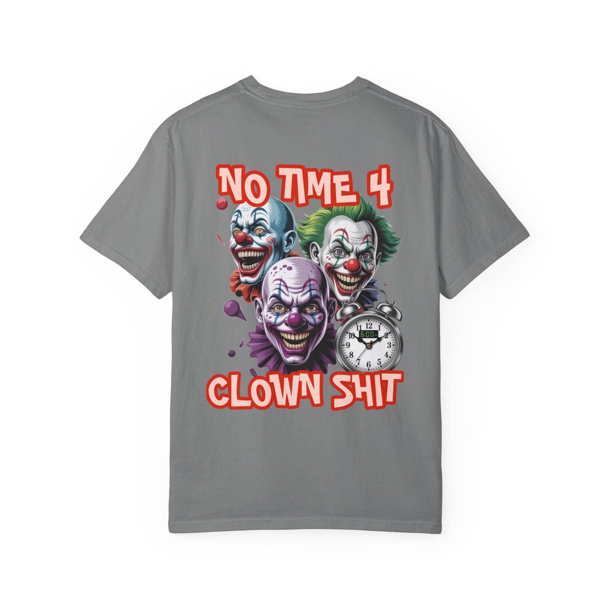 Garment-Dyed T-shirt - Born Hustler Design