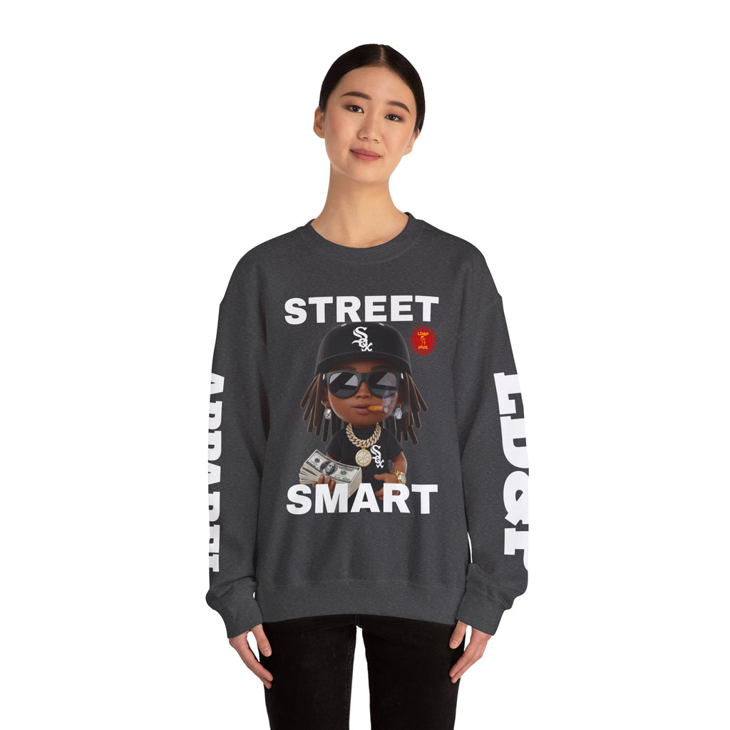 Street Smart Crewneck Sweatshirt - Urban Casual Wear