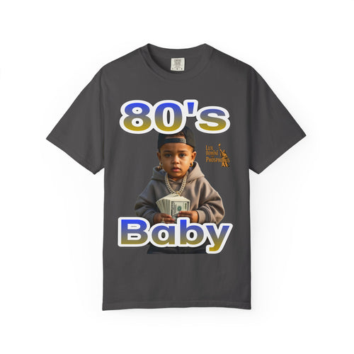 80s Baby Unisex Garment-Dyed T-shirt - LD&P APPAREL