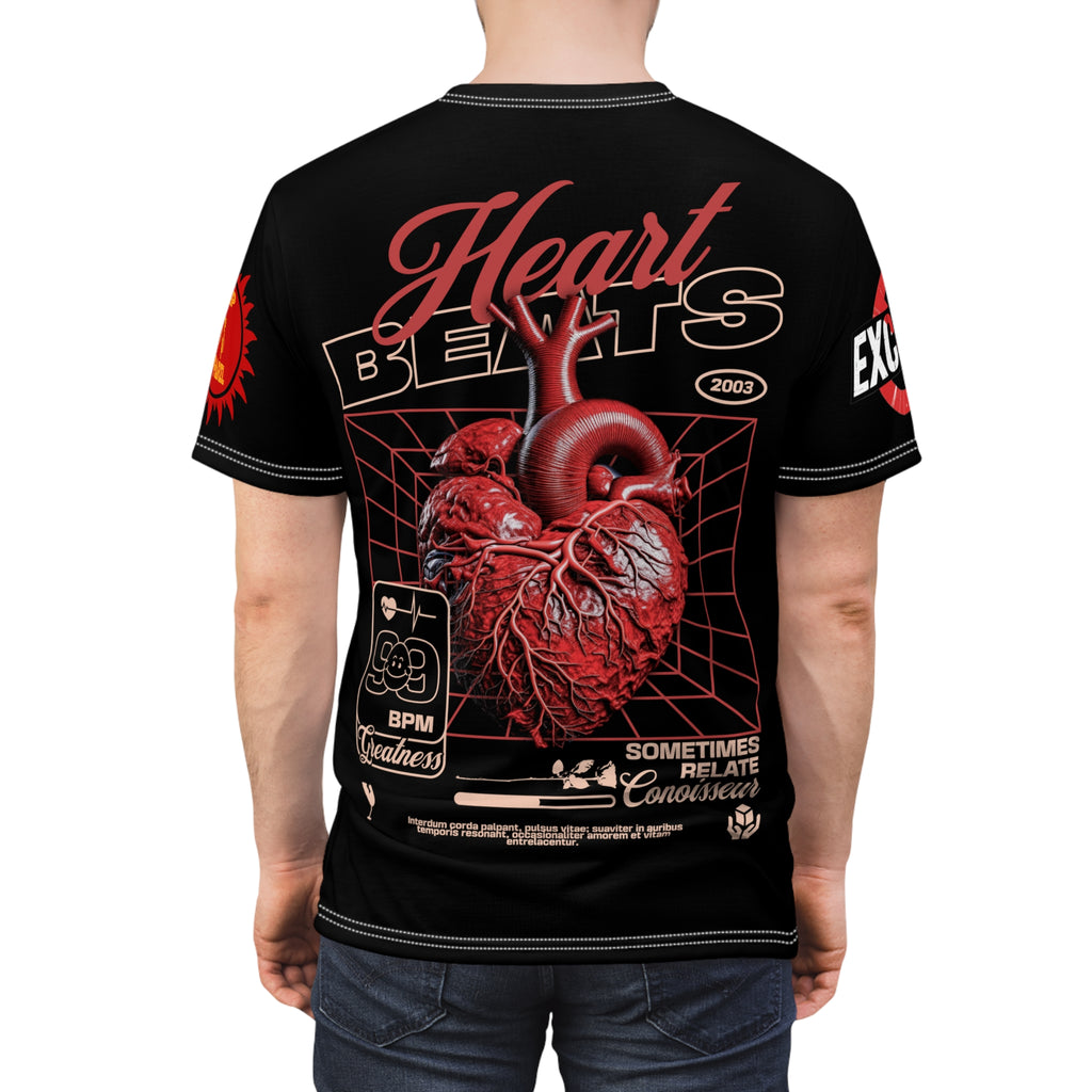 Heart Beats LD&P Apparel Design Graphic Tee