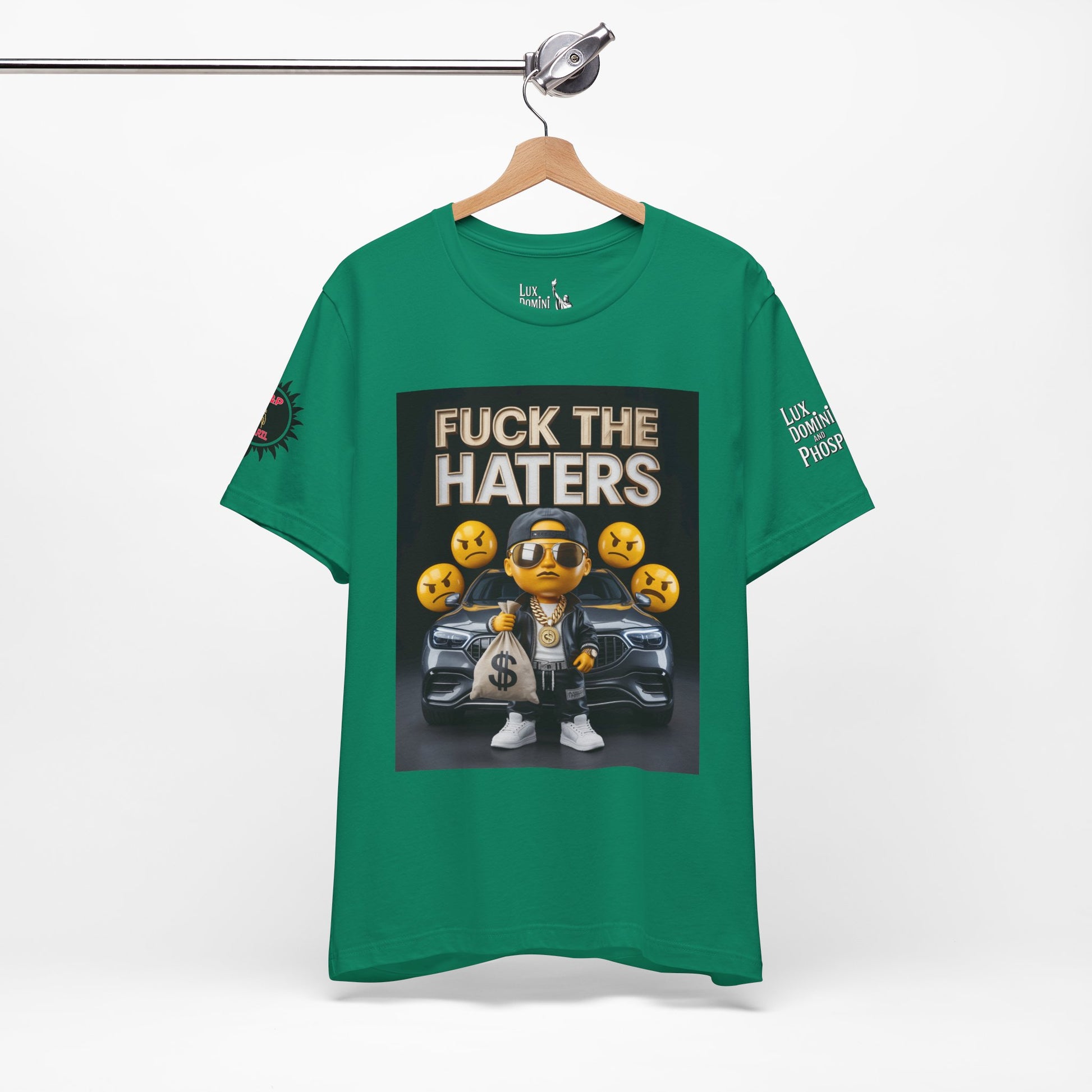 Fuck the Haters Unisex Tee - Bold Graphic Motivational Shirt
