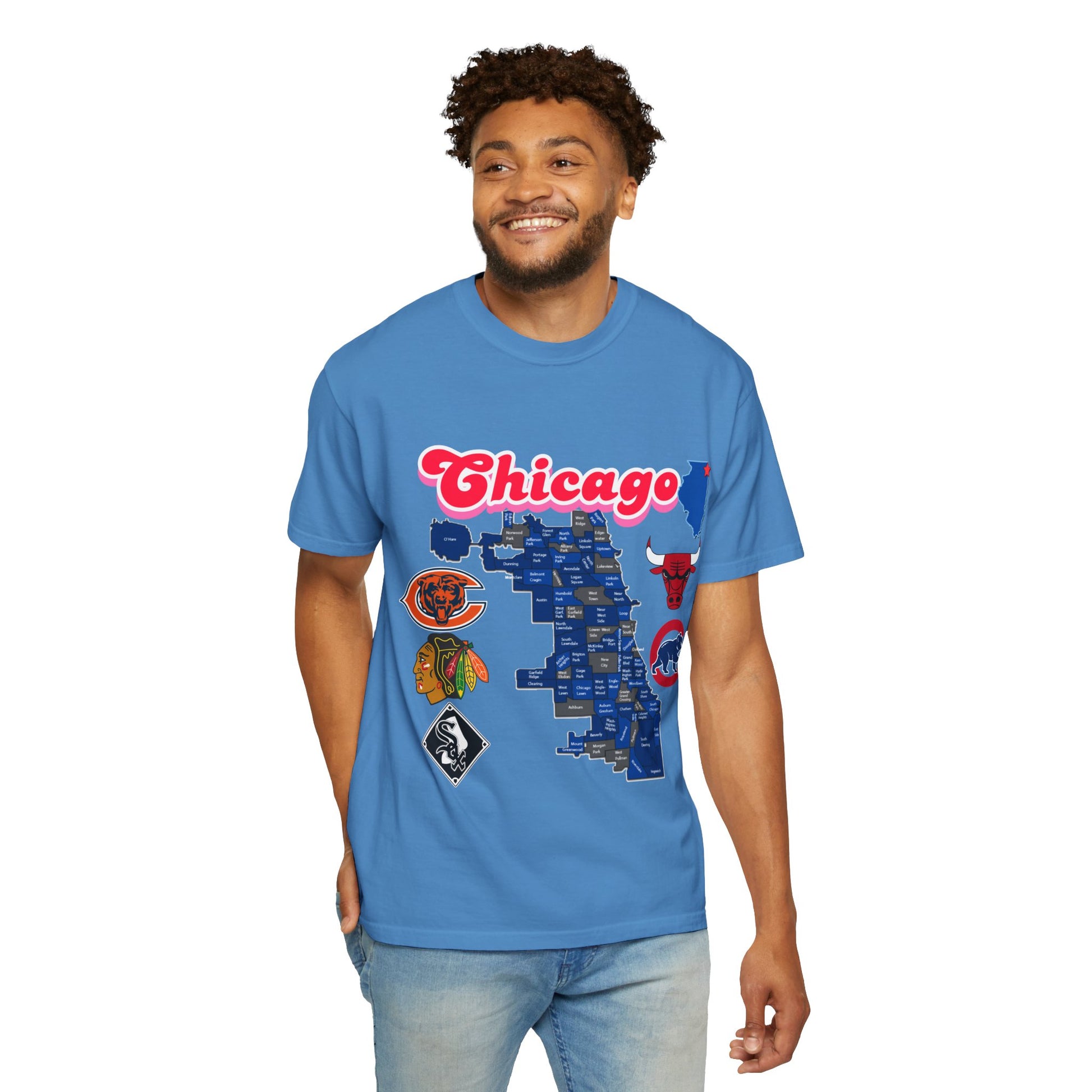 Chicago Unisex T-shirt - Vintage Chicago Design