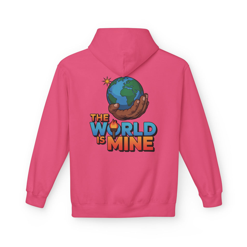 Hoodie Lux Domini and Phosphorus Design The World is Mine