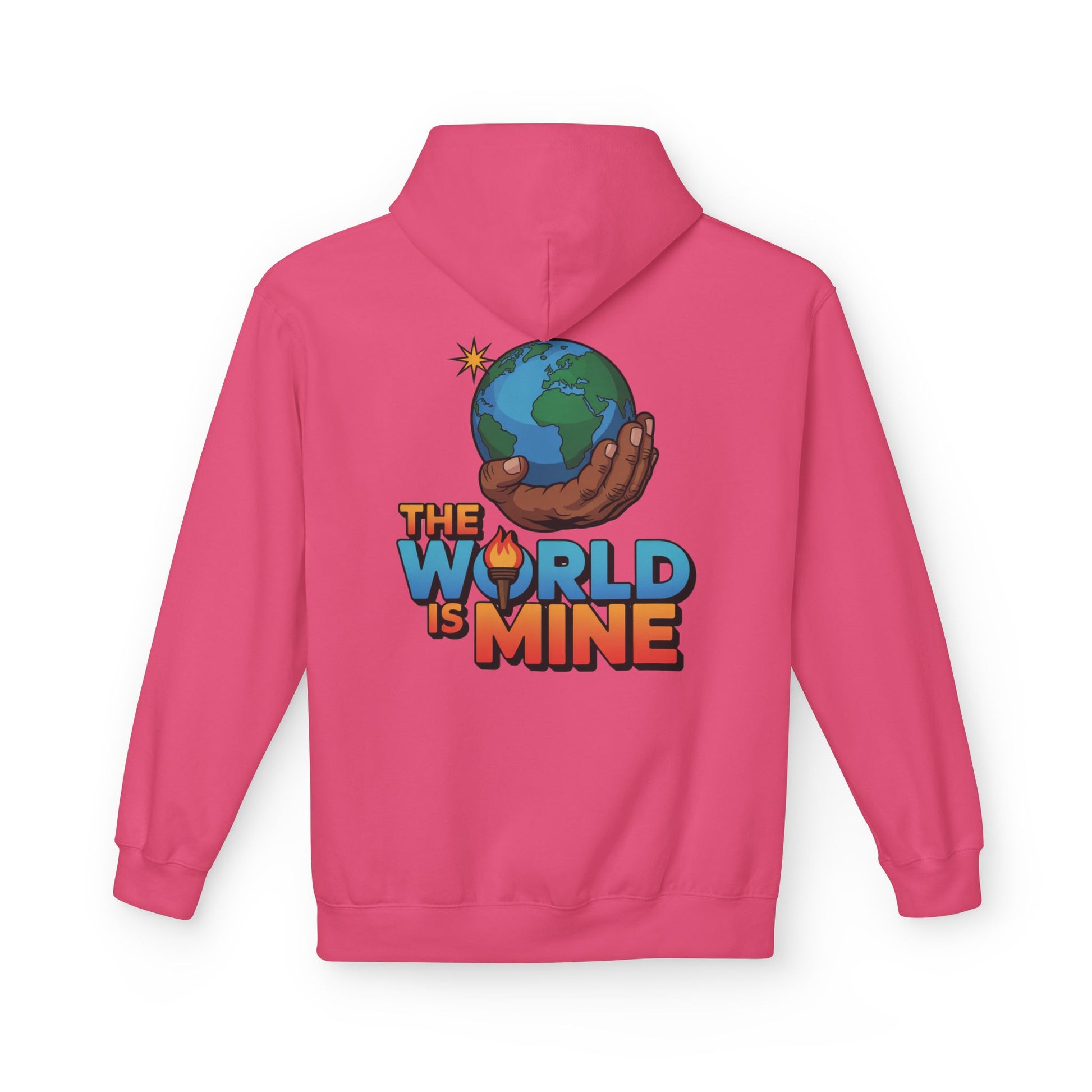 Hoodie Lux Domini and Phosphorus Design The World is Mine