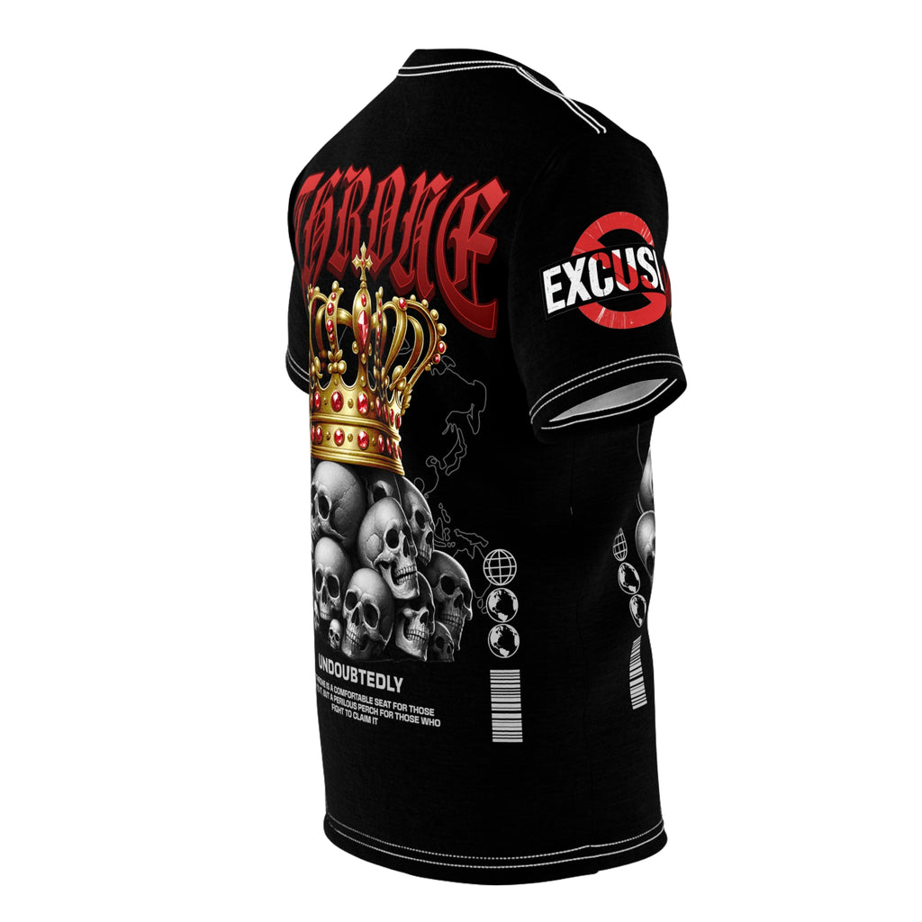Throne Skull Crown Tee LD&P APPAREL Black