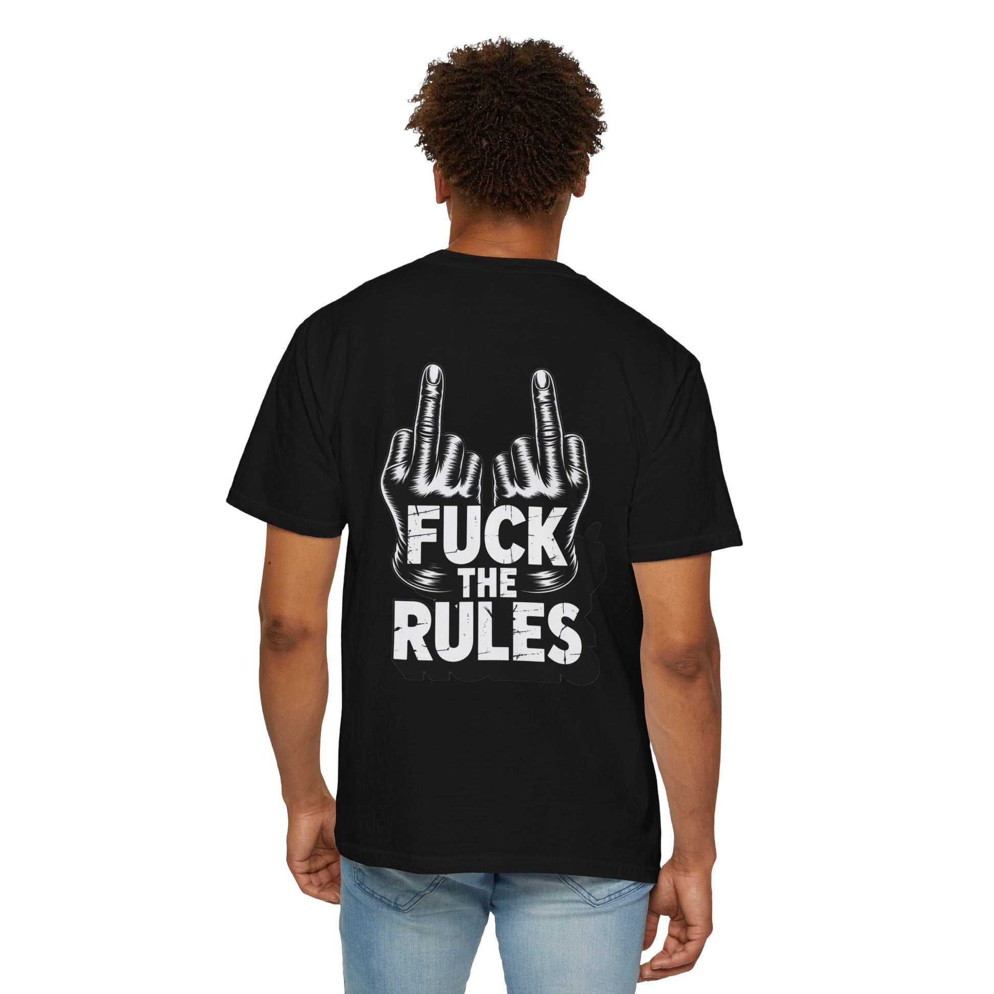Trust Nothing Unisex T-shirt - Skip The Rules Typography Tee