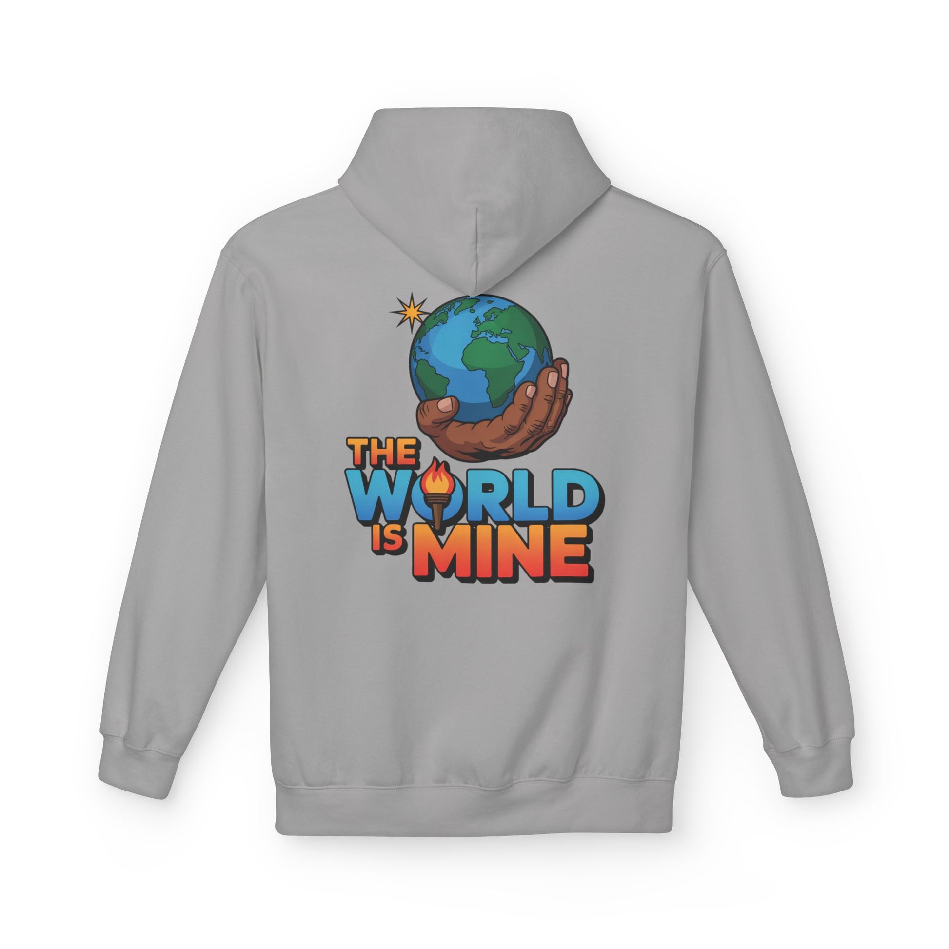 Hoodie Lux Domini and Phosphorus Design The World is Mine