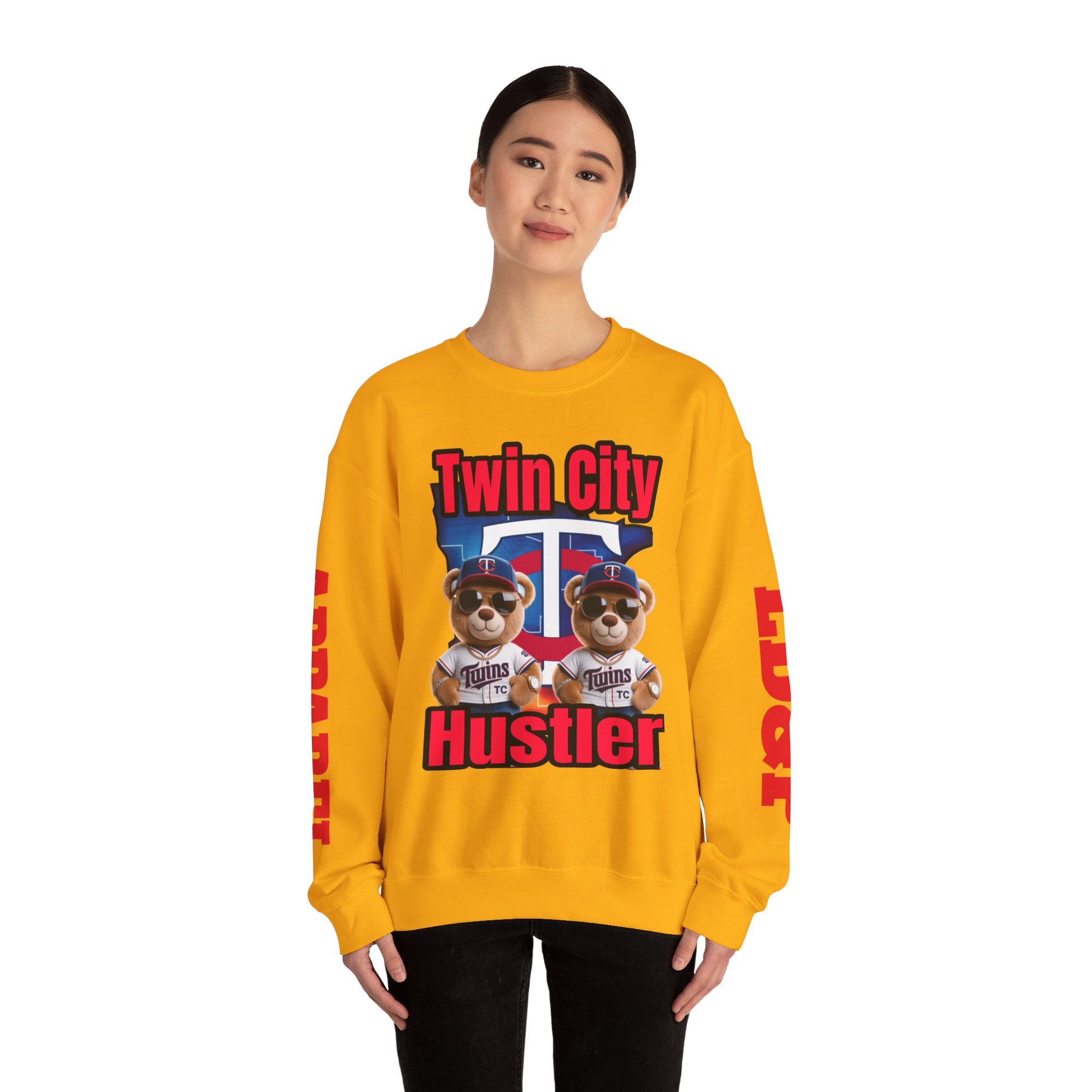 Crewneck Sweatshirt Twin City Hustler LD&P Apparel Design