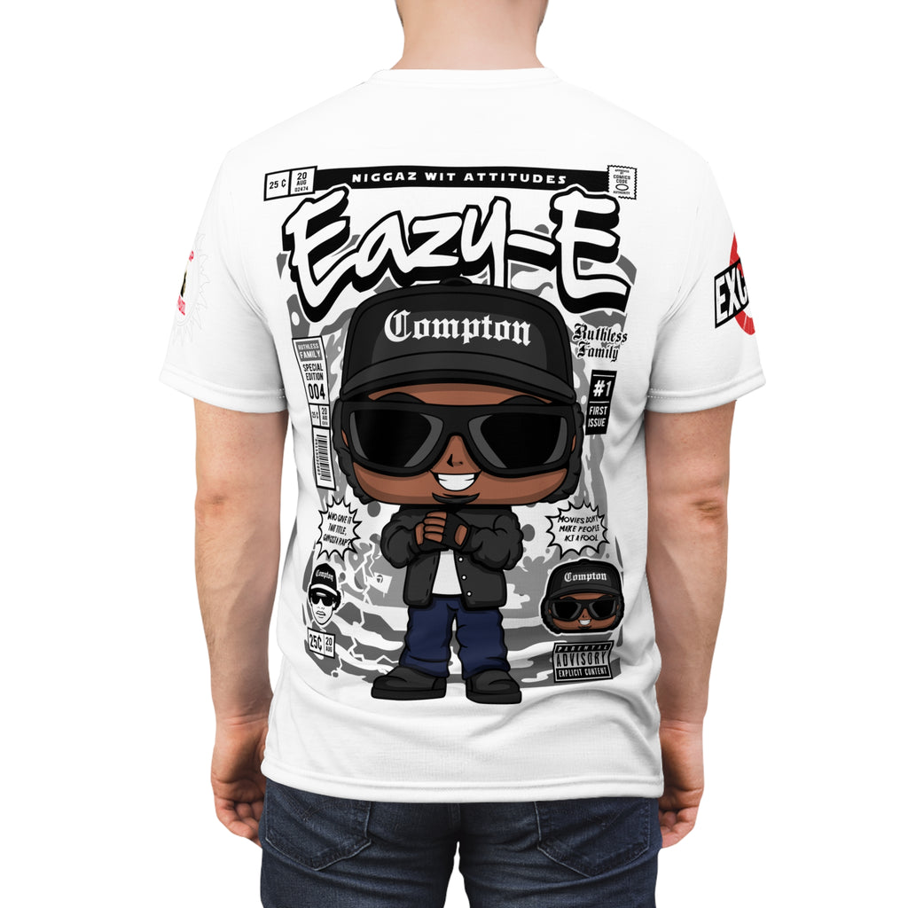 Eazy-E Compton Cartoon Tee LD&P APPAREL Light white