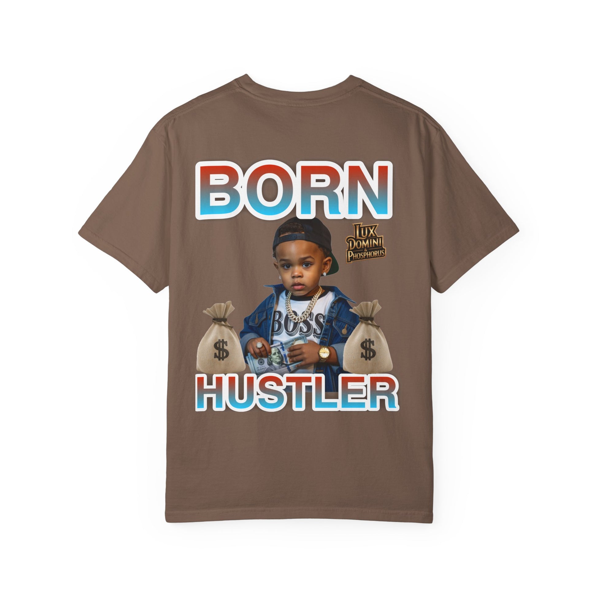 Garment-Dyed T-shirt BORN HUSTLER LD&P APPAREL