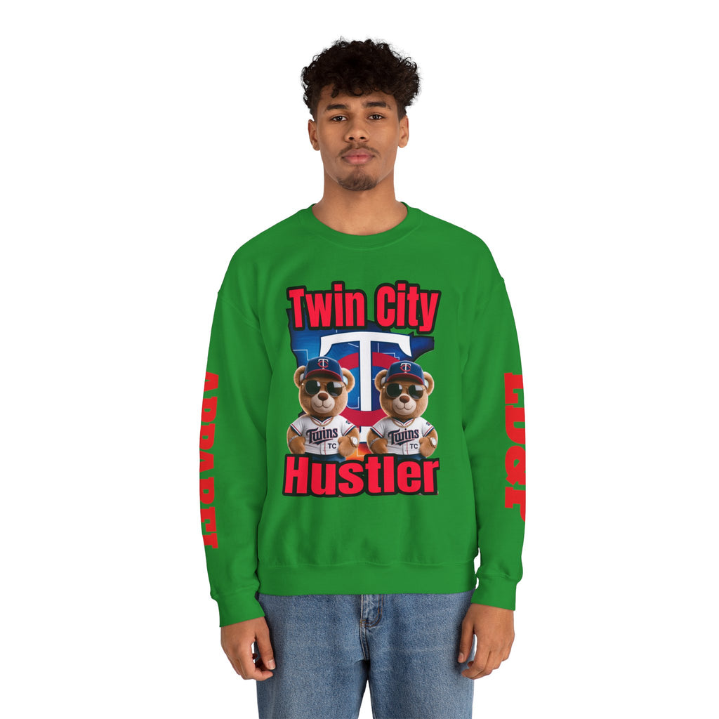 Crewneck Sweatshirt Twin City Hustler LD&P Apparel Design