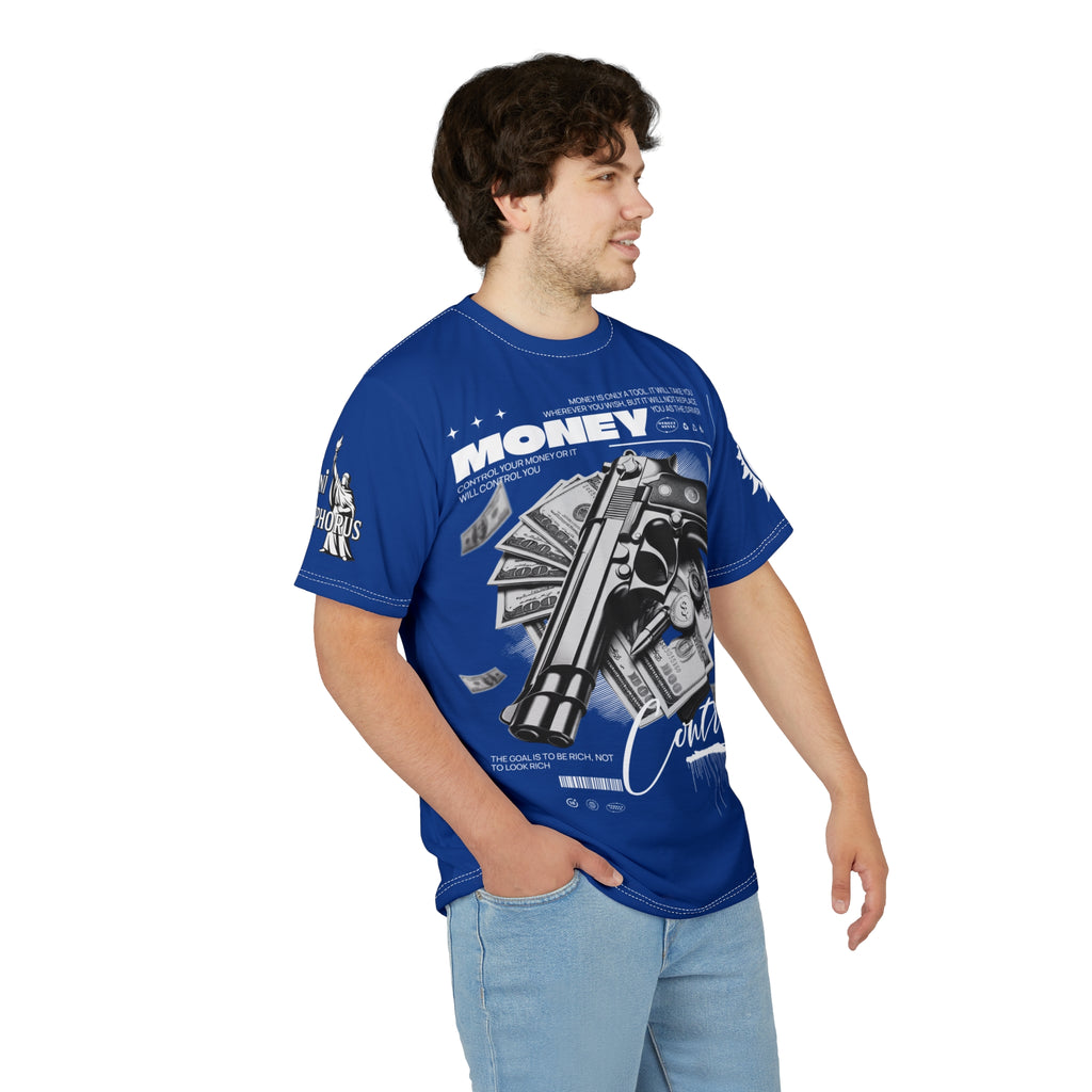 Money Control Graphic Tee LD&P APPAREL BLUE