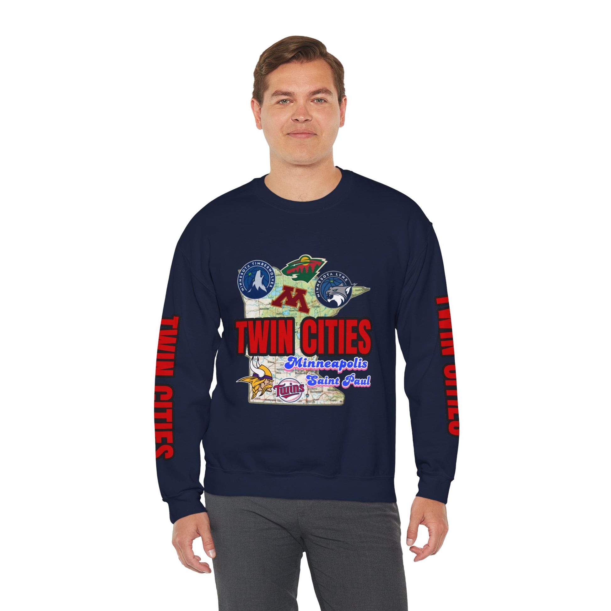 Crewneck Sweatshirt TWIN CITIES Urban Design