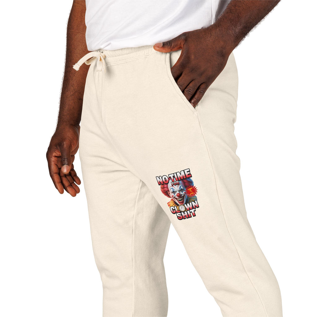 Graphic Sweatpants — 'No Time For Clown Shit Joggers