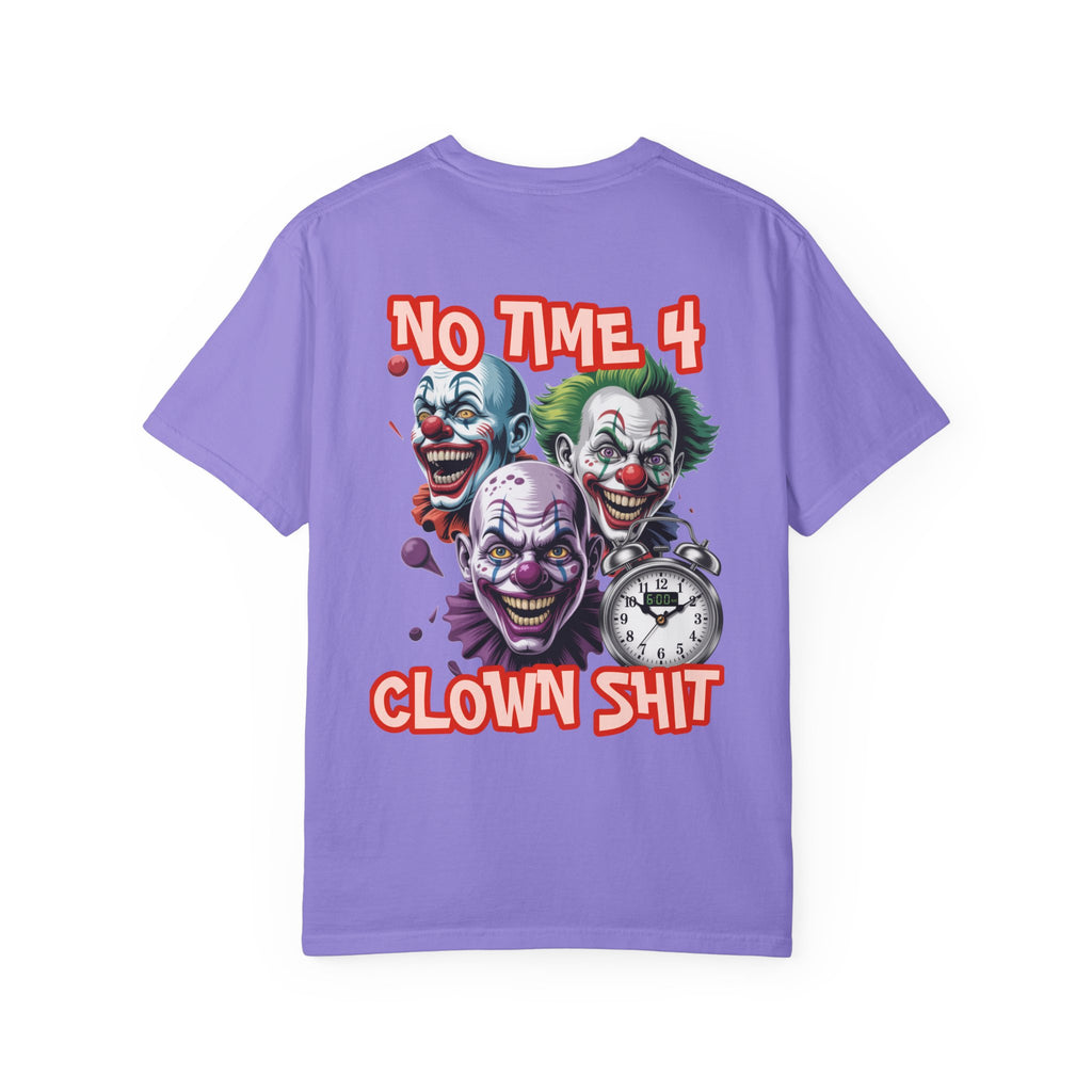 Garment-Dyed T-shirt - Born Hustler Design