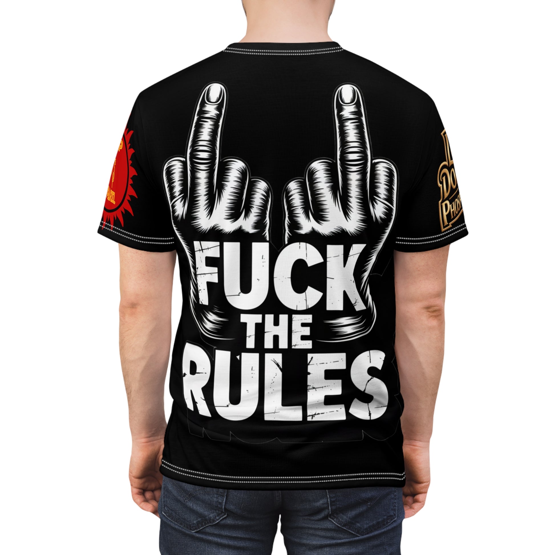 Fuck The Rules Unisex Cut & Sew Tee