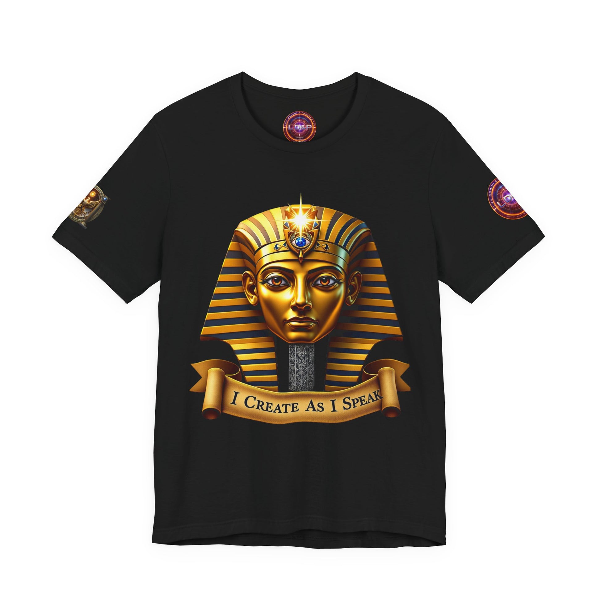 Artist Unisex Tee - I Speak As I Create Design
