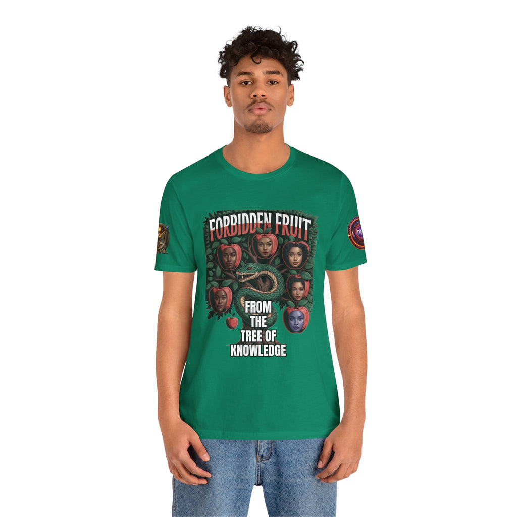 Short Sleeve Tee - Tree of Knowledge Forbidden Fruit Design