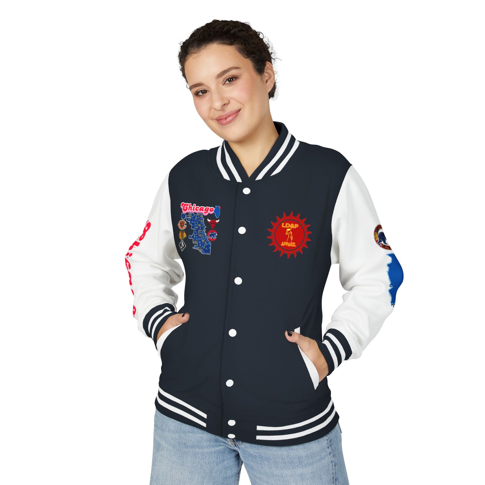 Letterman Jacket Chicago Design