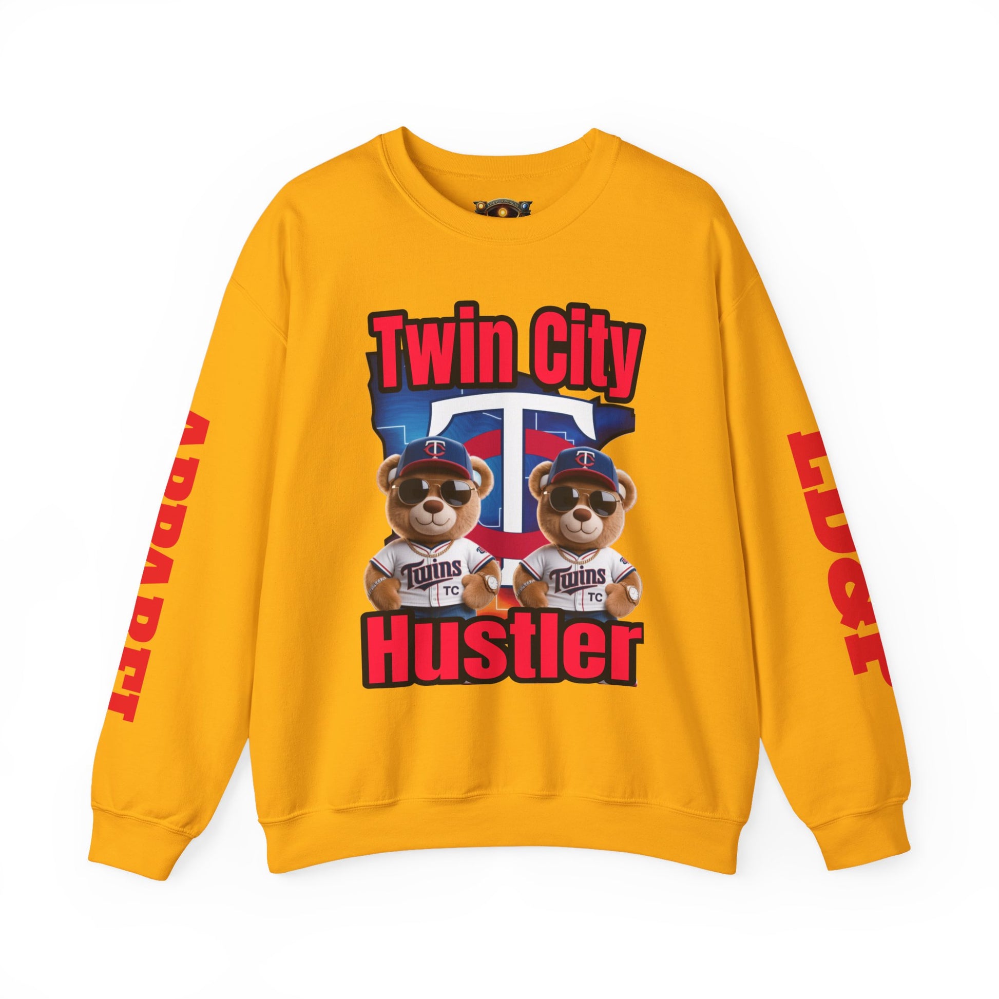 Crewneck Sweatshirt Twin City Hustler LD&P Apparel Design