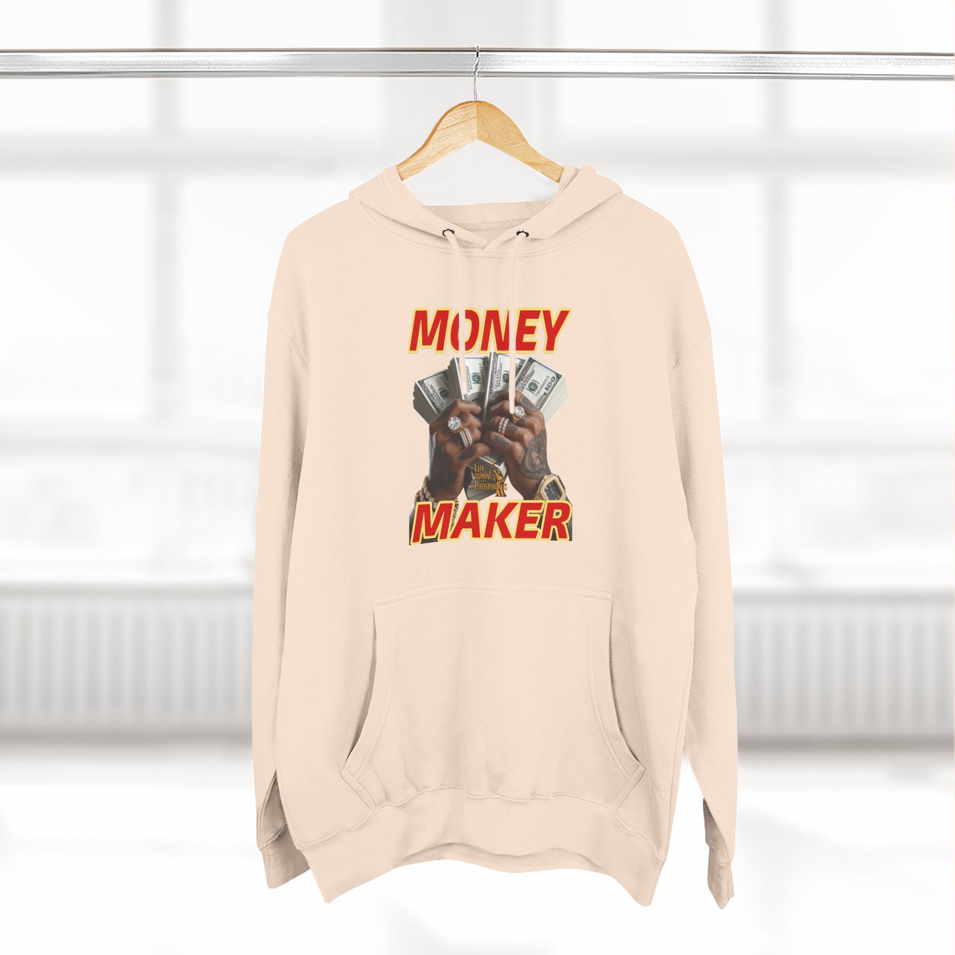 Fleece Hoodie - Money Maker Design