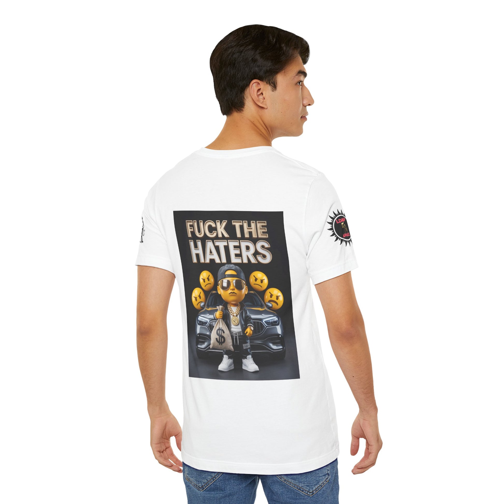 Fuck the Haters Unisex Tee - Bold Graphic Motivational Shirt