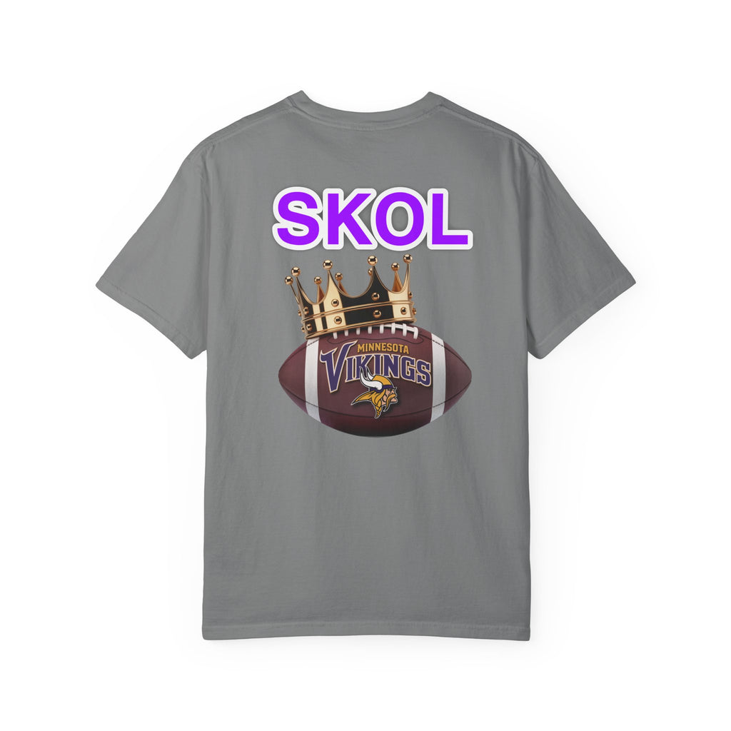 T-Shirt - Minnesota Vikings SKOL Unisex Garment-Dyed Tee