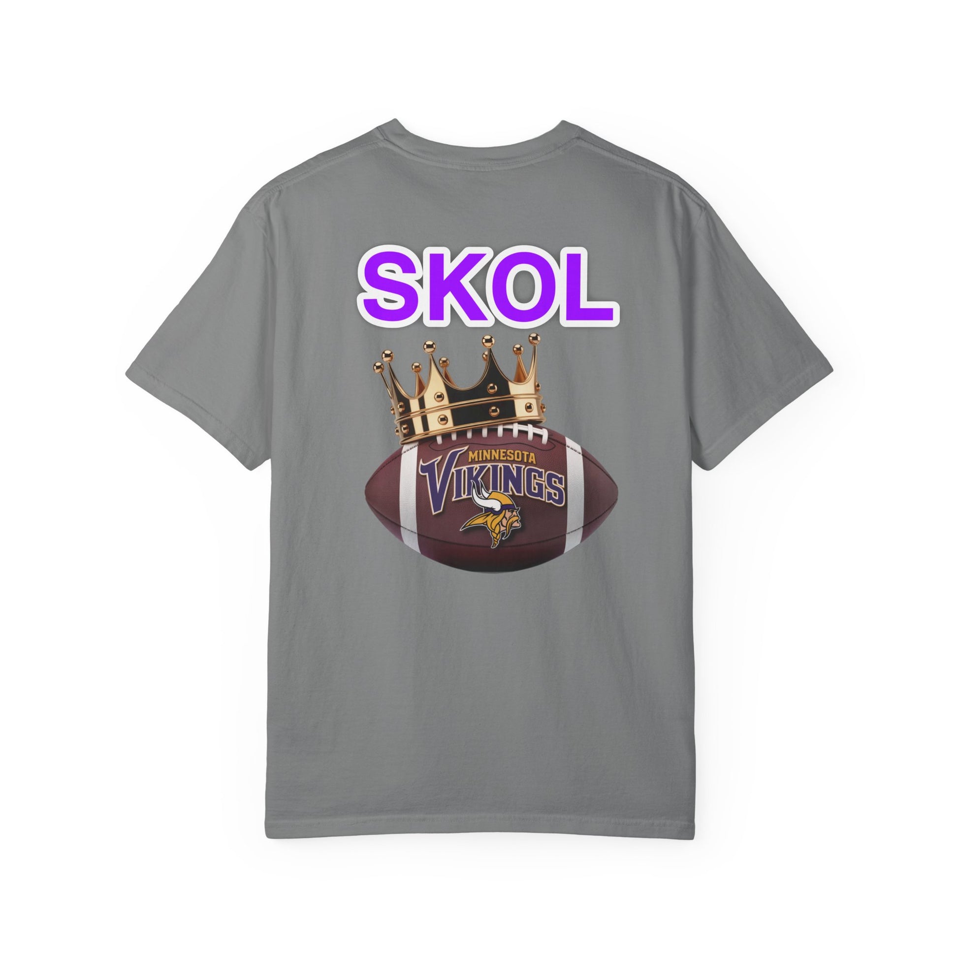 T-Shirt - Minnesota Vikings SKOL Unisex Garment-Dyed Tee