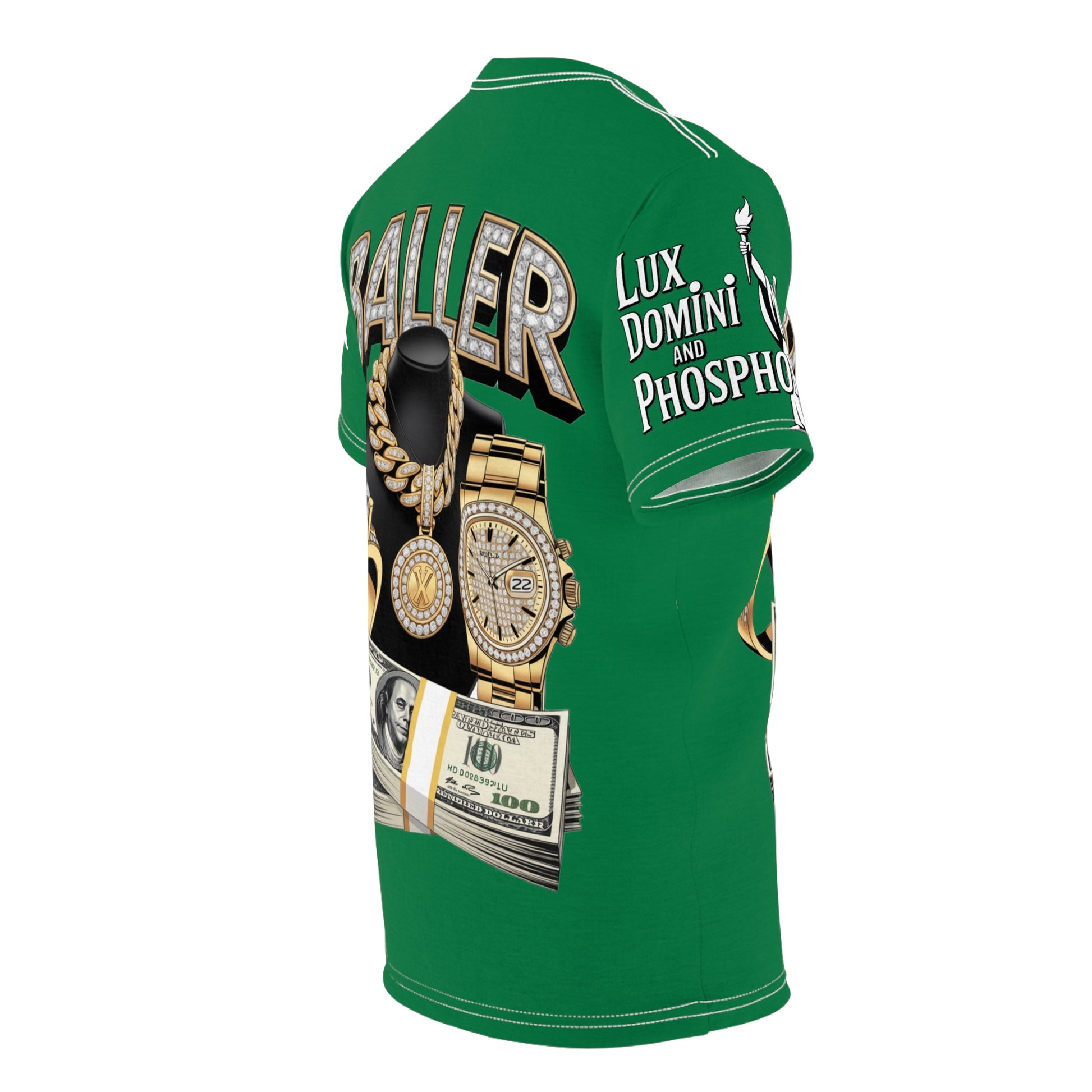 Baller  Unisex Tee - LD&P Apparel Design green