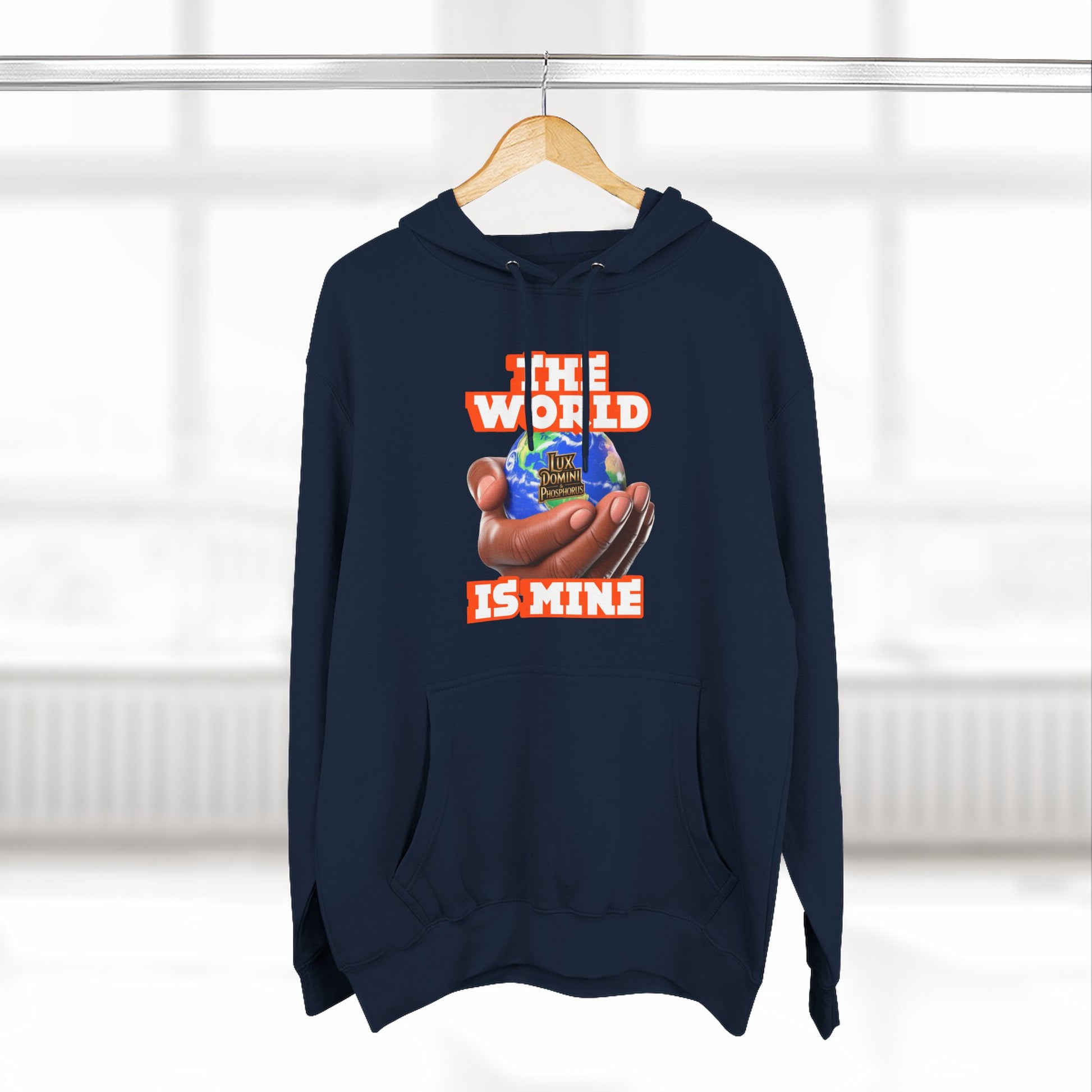 Hoodie - Lux Domini and Phosphorus The World Is Mine Design