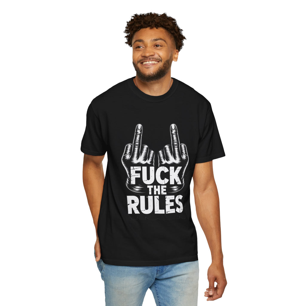 Trust Nothing Unisex T-shirt - Skip The Rules Typography Tee