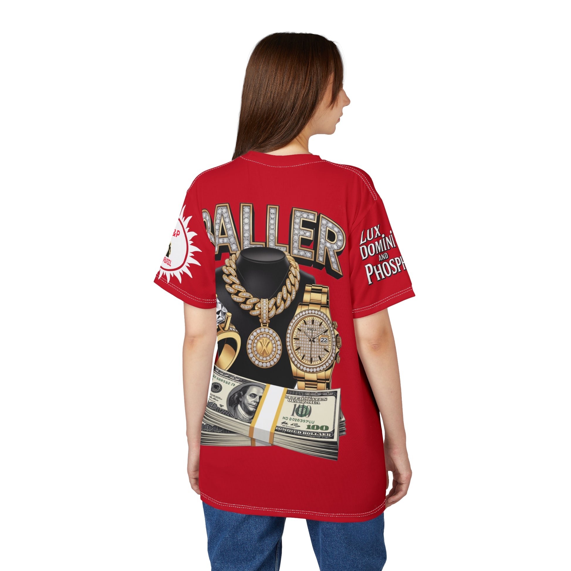 Baller  Unisex Tee - LD&P Apparel Design Red