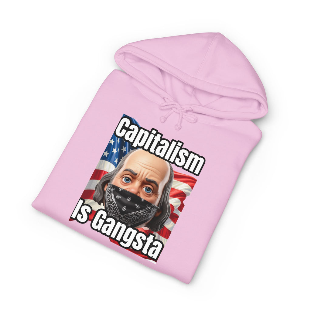Capitalism is Gangsta Heavyweight Hooded Sweatshirt