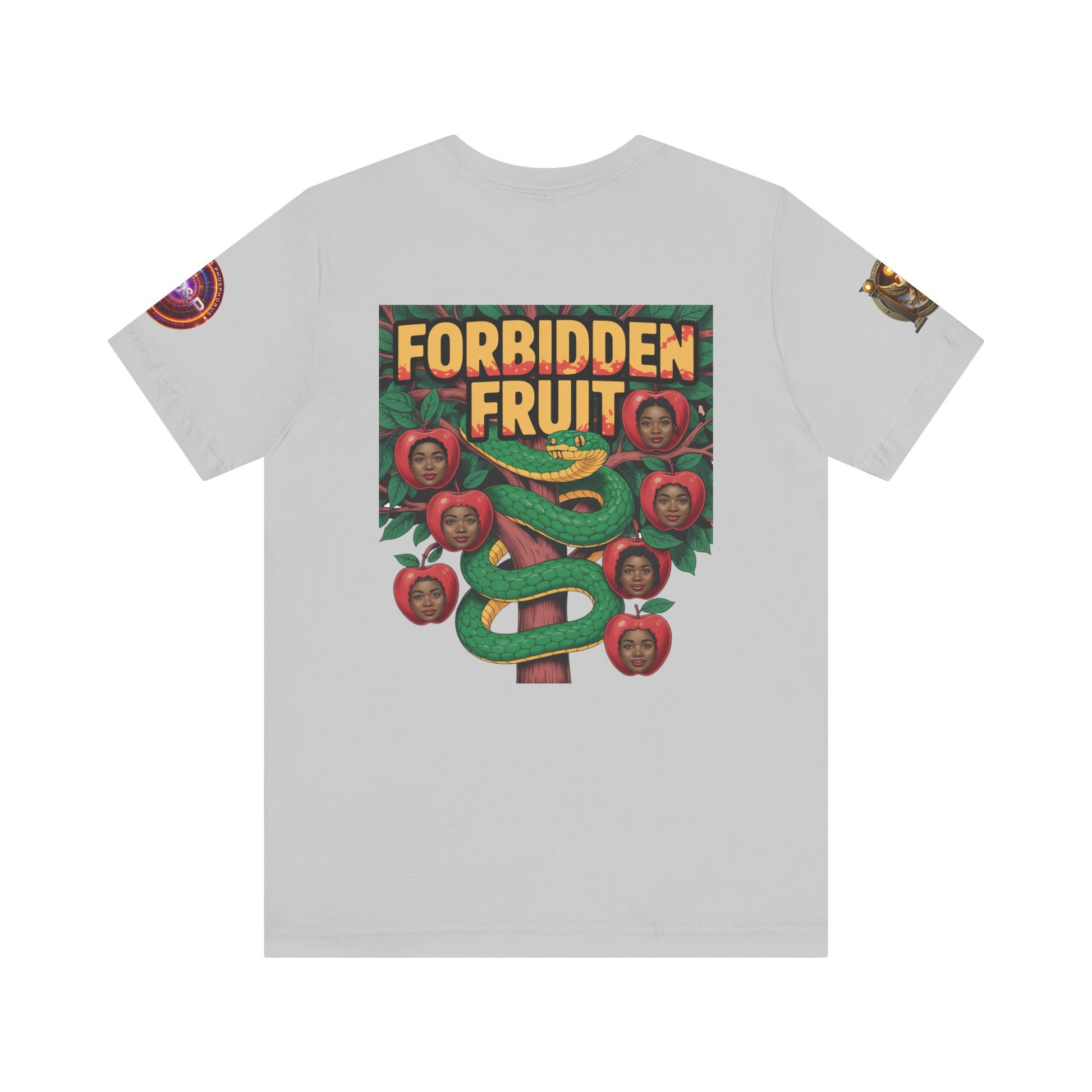 Short Sleeve Tee - Tree of Knowledge Forbidden Fruit Design