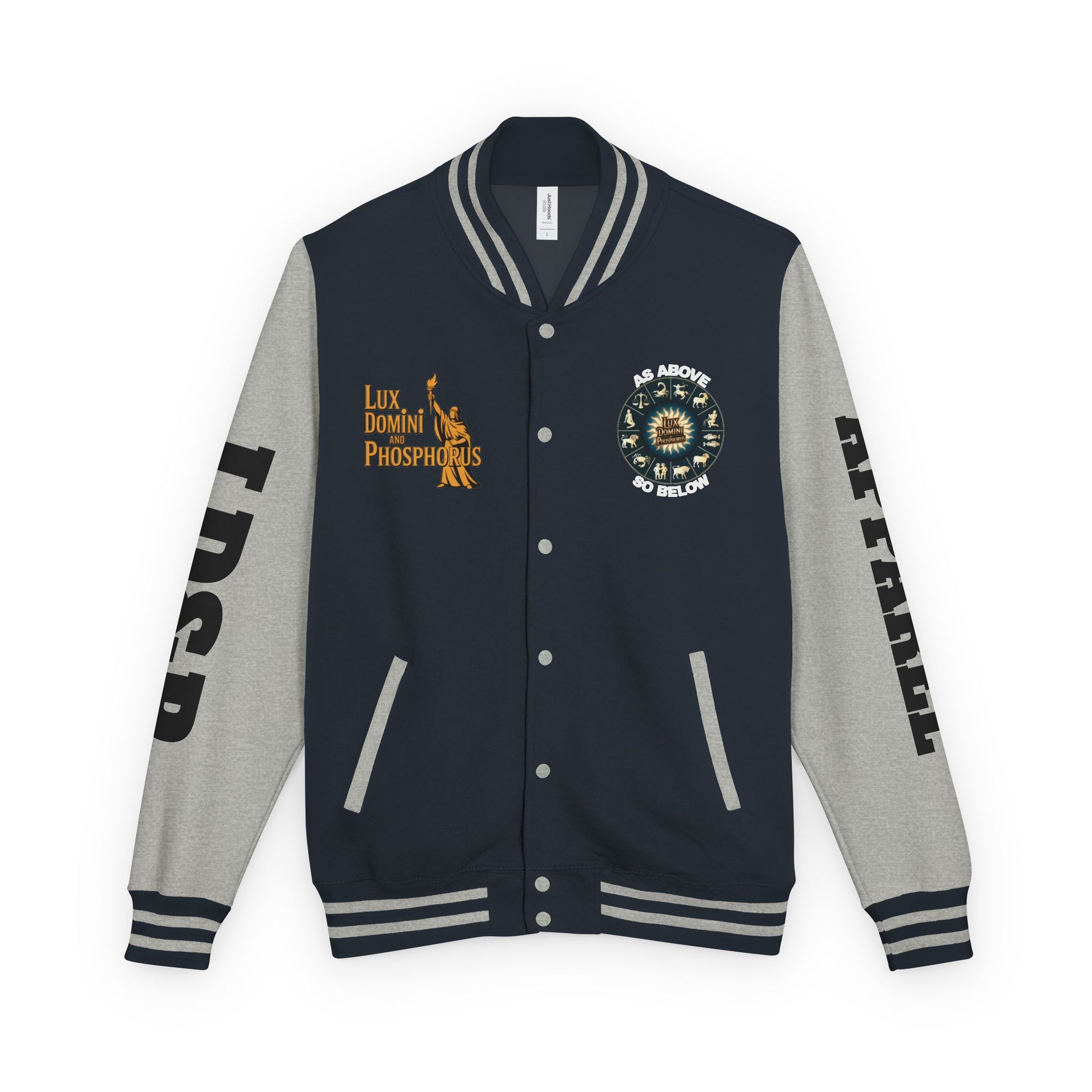 Letterman Jacket - As above so below LD&P APPAREL Design