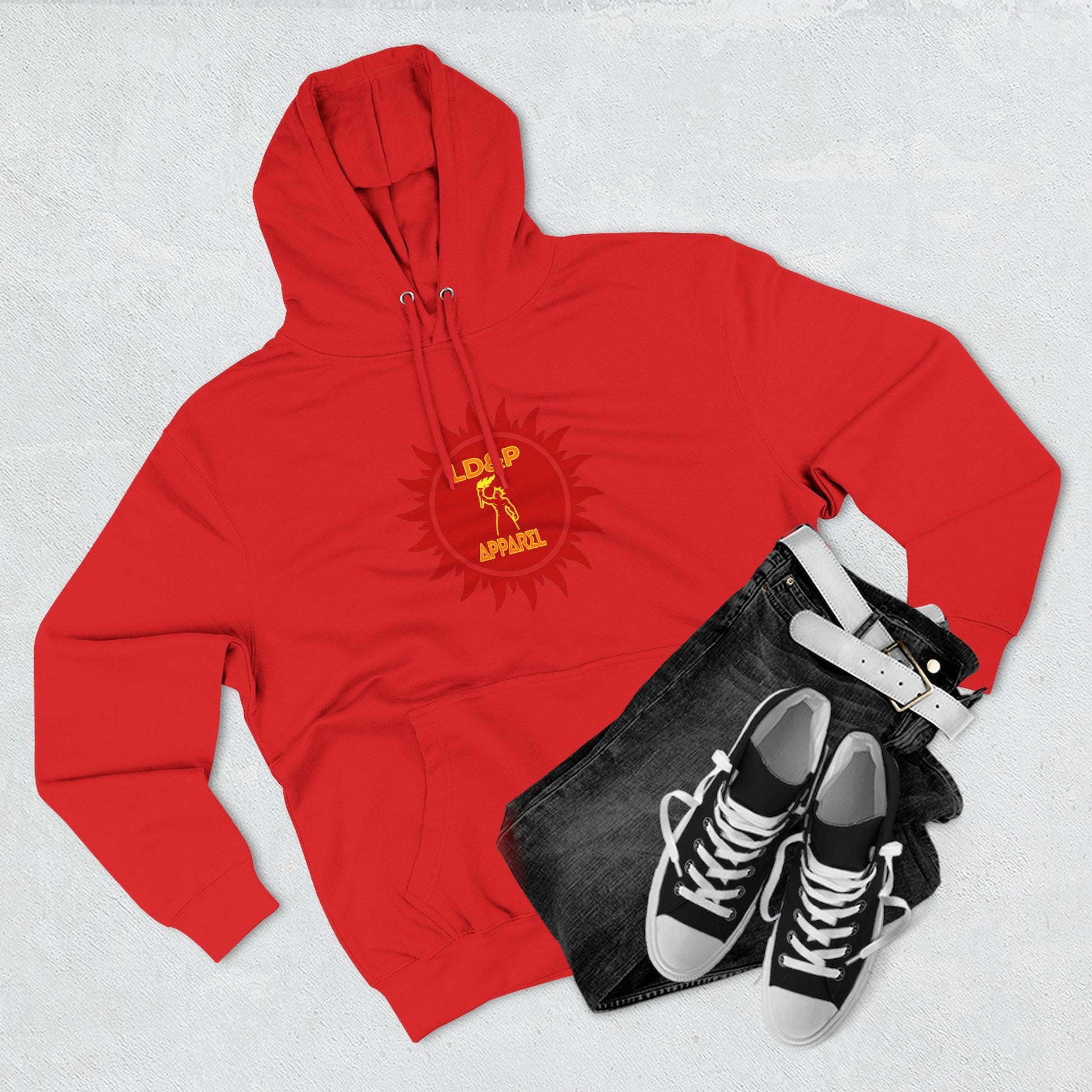 Fleece Hoodie LD&P APPAREL Design